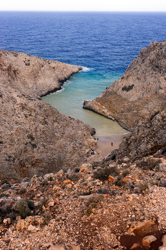 Seitan Limania Beach near Chania 10 08 Seitan Limania beach DSC06520