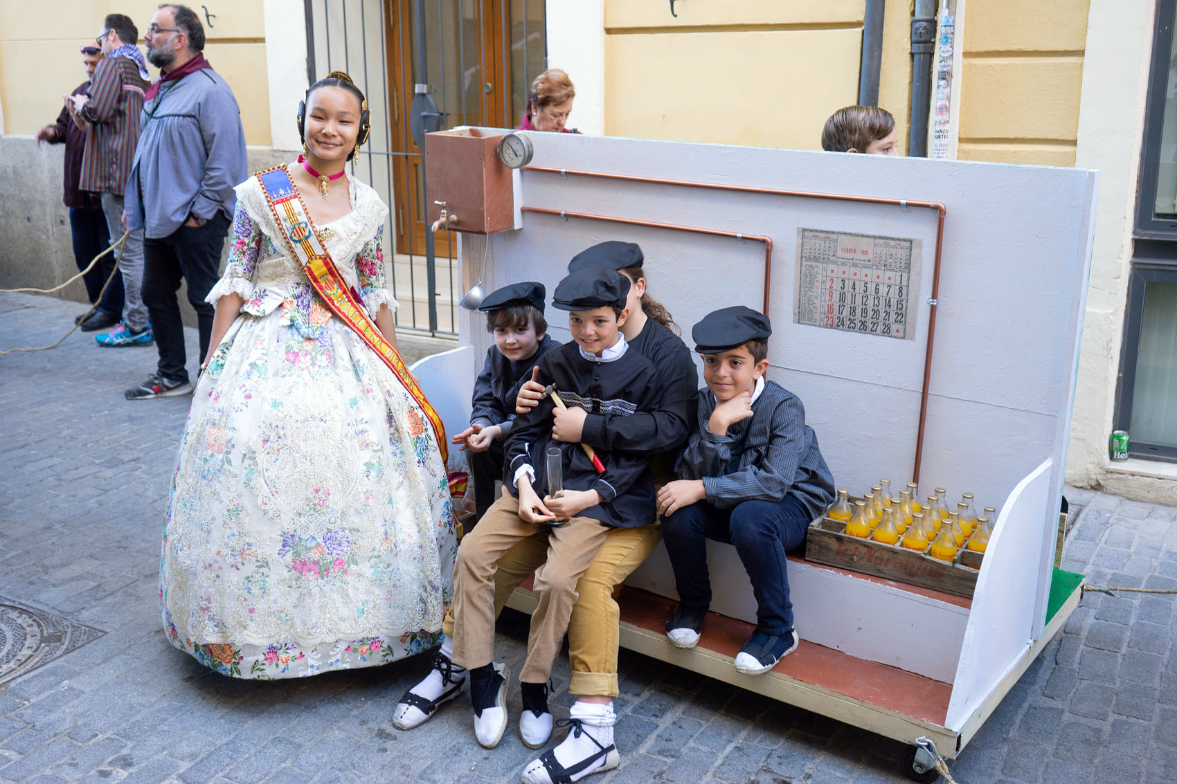 Cant de L'Estoreta Fallas 2020 - The Traditional Children Parade Before La Planta 34 Cant de l'estoreta