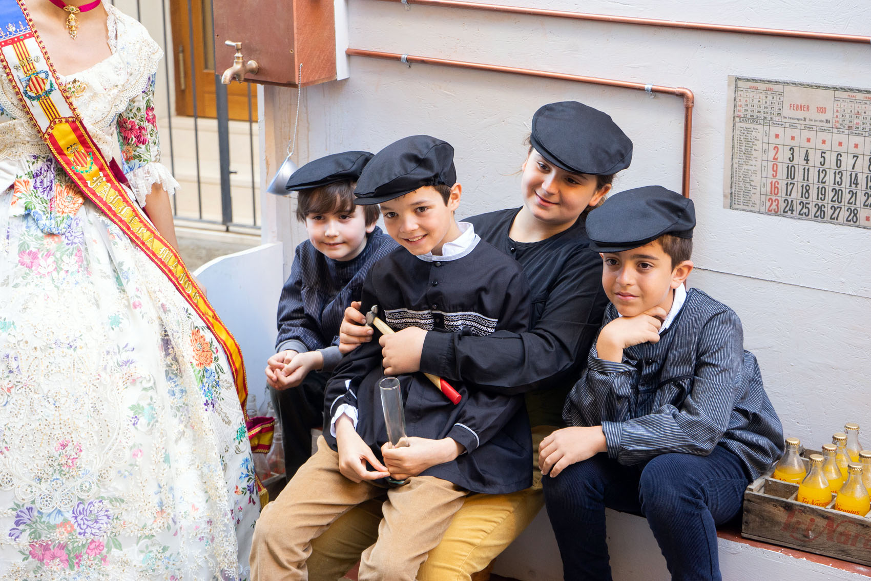 Cant de L'Estoreta Fallas 2020 - The Traditional Children Parade Before La Planta 33 Cant de l'estoreta