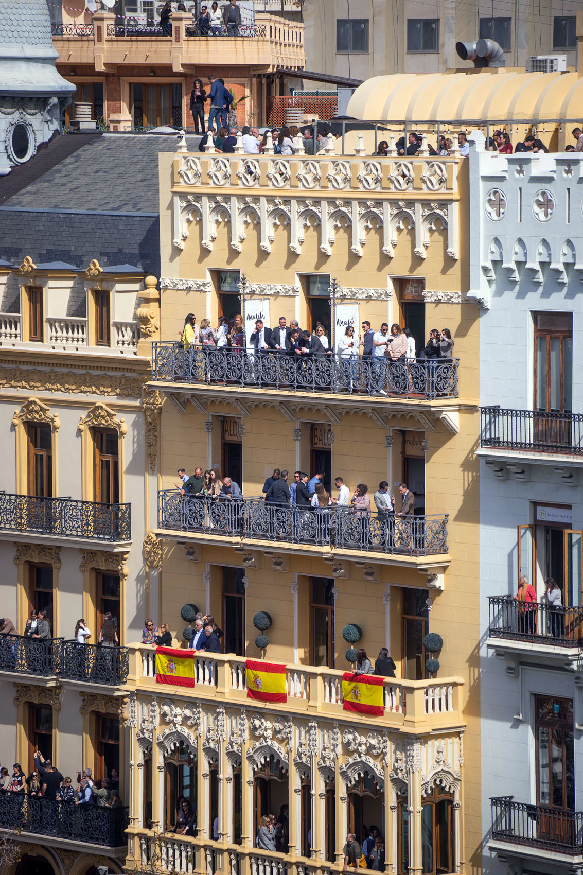 Mascleta VIP Balcony