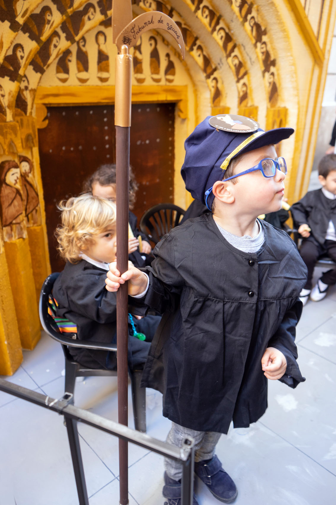 Cant de L'Estoreta Fallas 2020 - The Traditional Children Parade Before La Planta 23 Cant de l'estoreta Tribunal Aquas