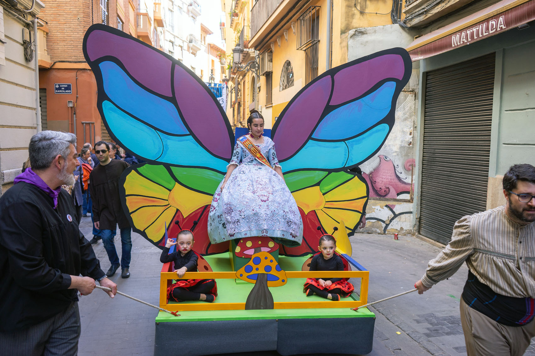 Cant de L'Estoreta Fallas 2020 - The Traditional Children Parade Before La Planta 12 Cant de l'estoreta