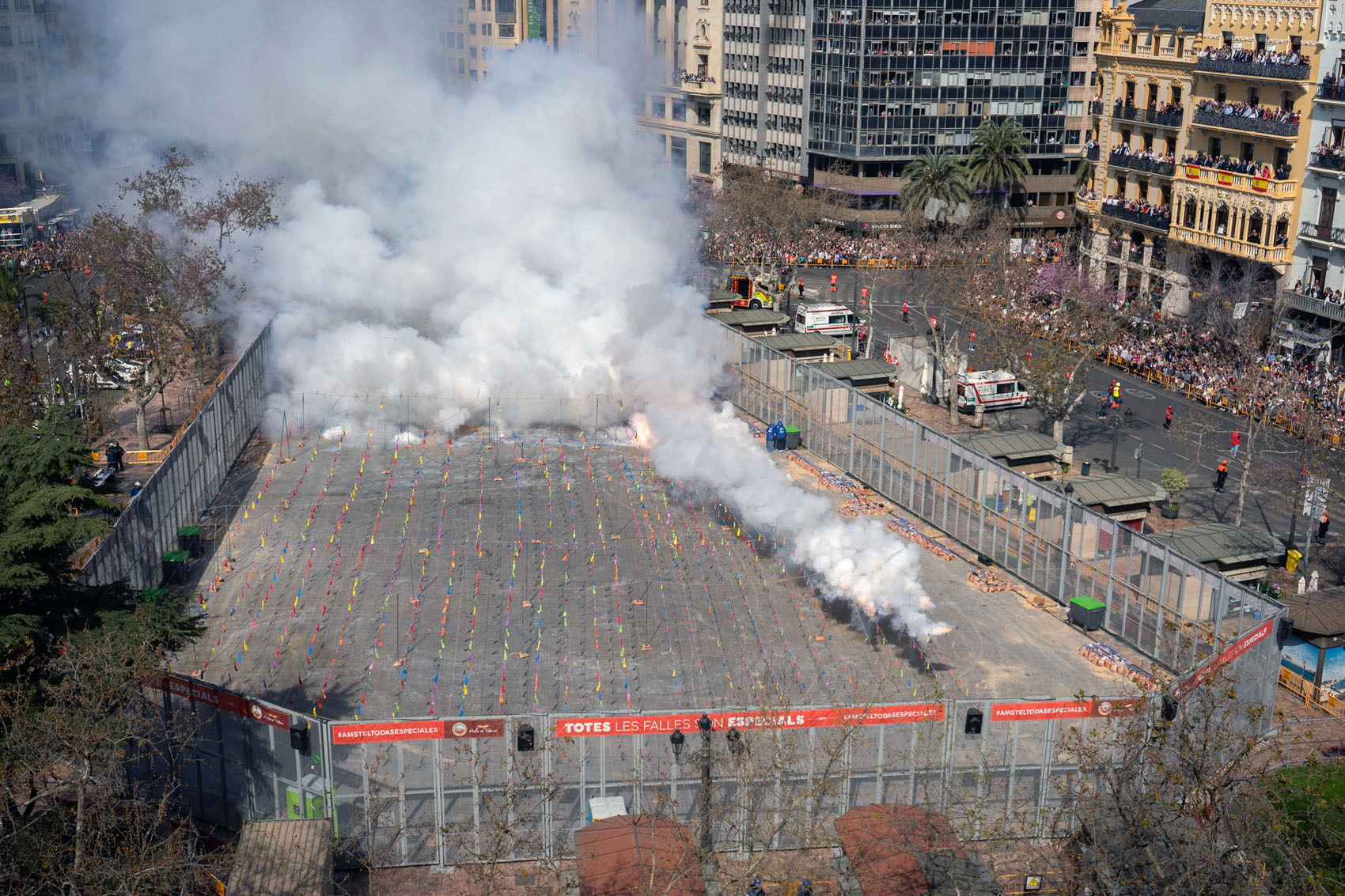 Mascleta Cage Fallas 2020