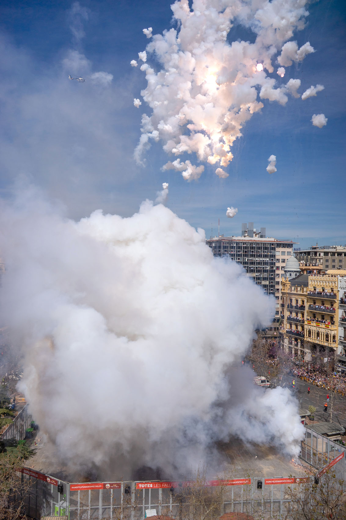 Mascleta Explosion