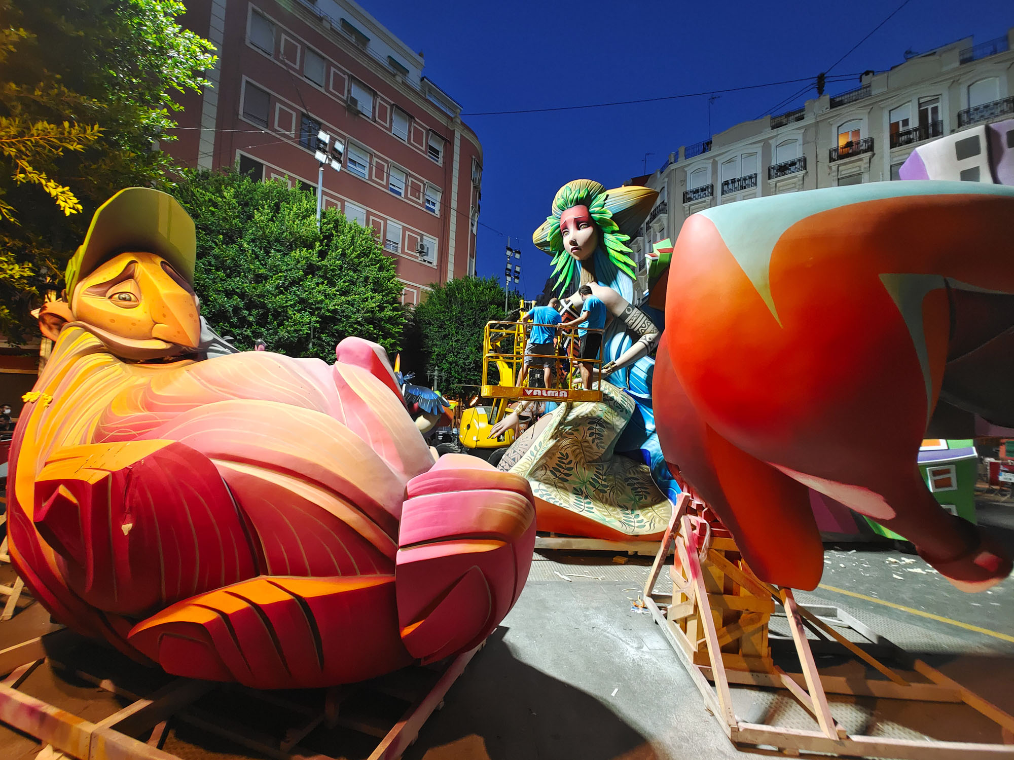 La Plantà of Fallas 2021: A Second Attempt 1 Fallas 2021 la Planta