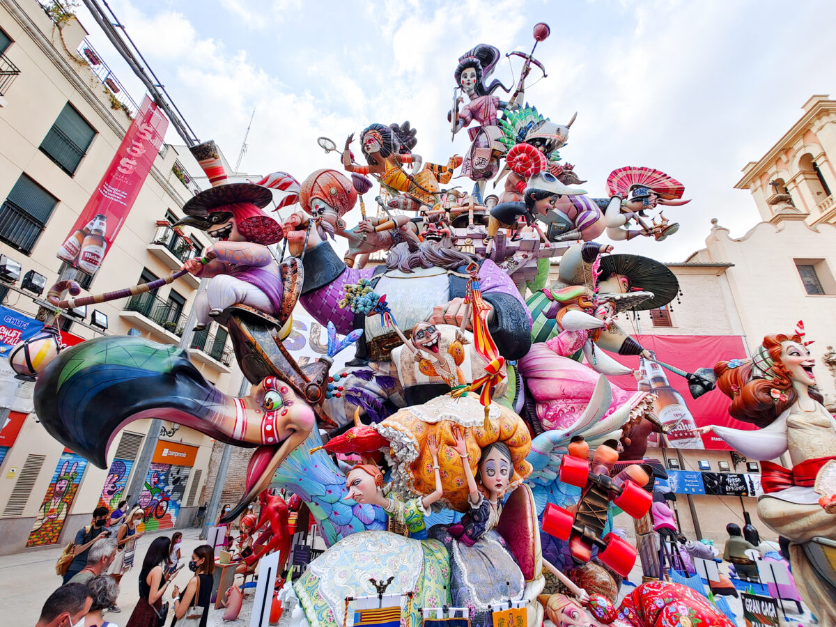 Falla Plaza del Pilar Fallas 2021