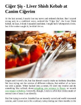Istanbul-Book 3 Istanbul Travel eBook Sample Page