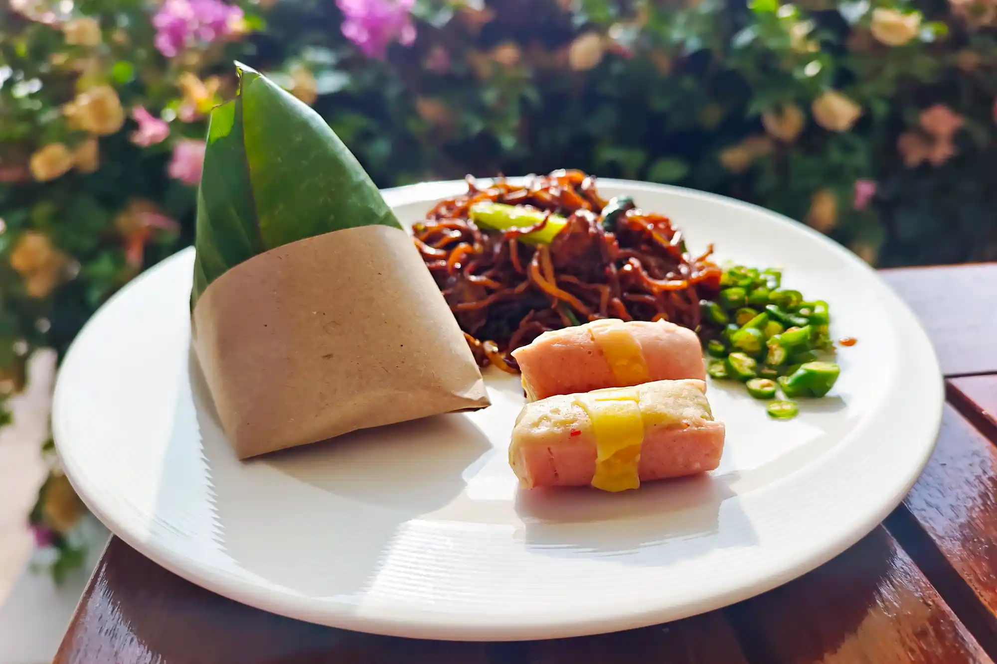 Breakfast food at the Pangkor Laut Resort