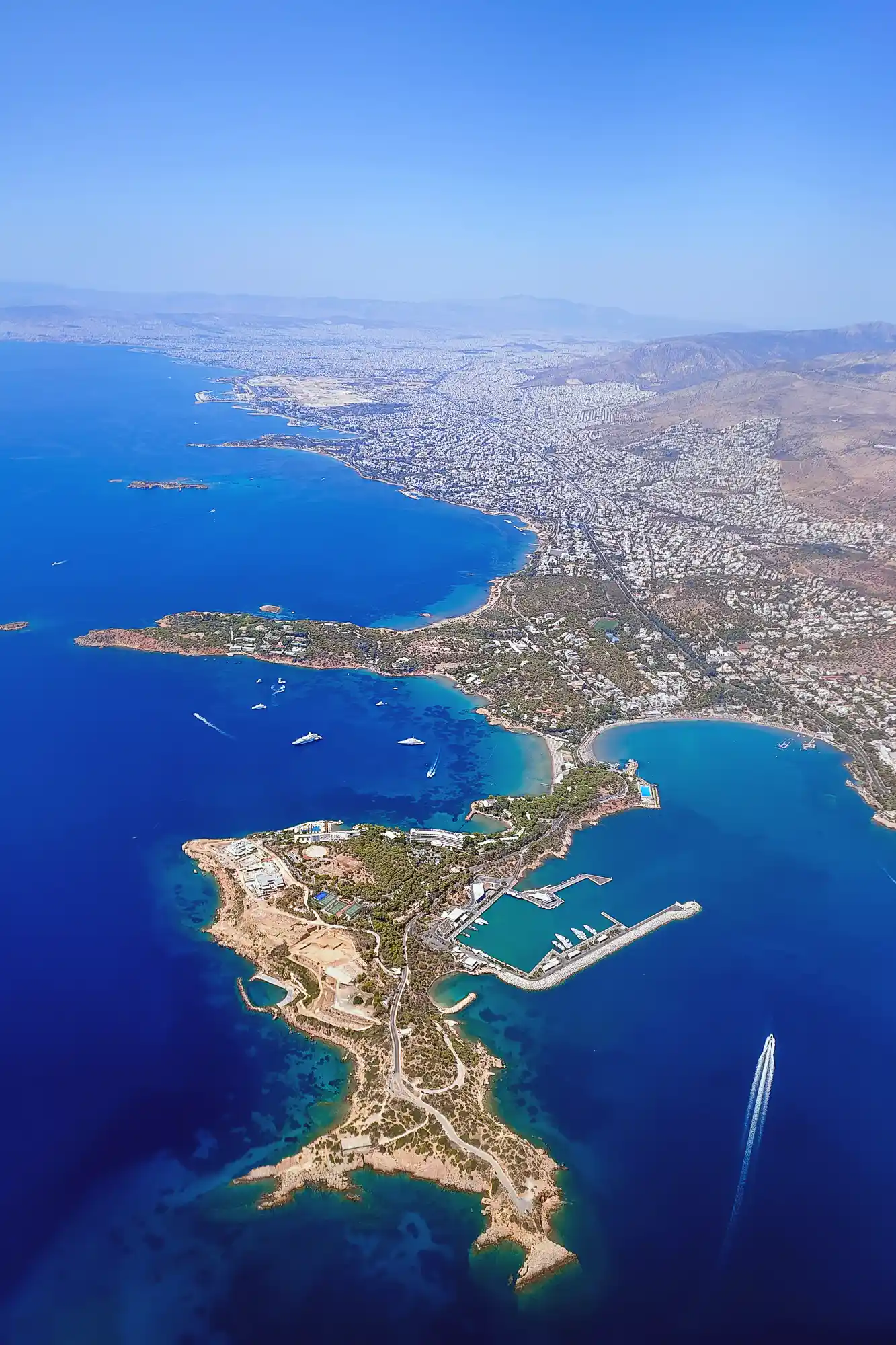 Aerial Views of Spain, Switzerland, Greece 3 Flight from Zürich to Athens