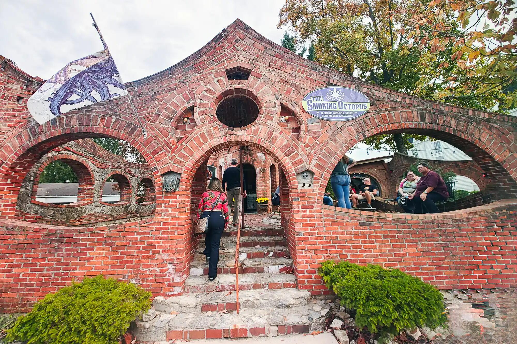 Yellow Springs Ohio Smoking Octopus