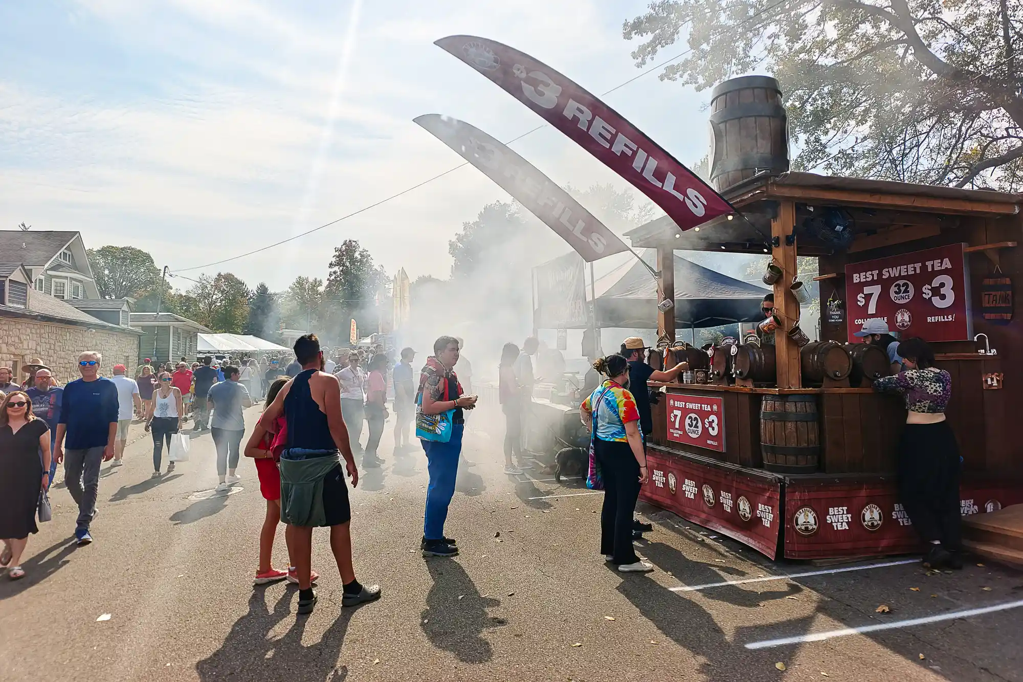 Yellow Springs Street Fair BBQs
