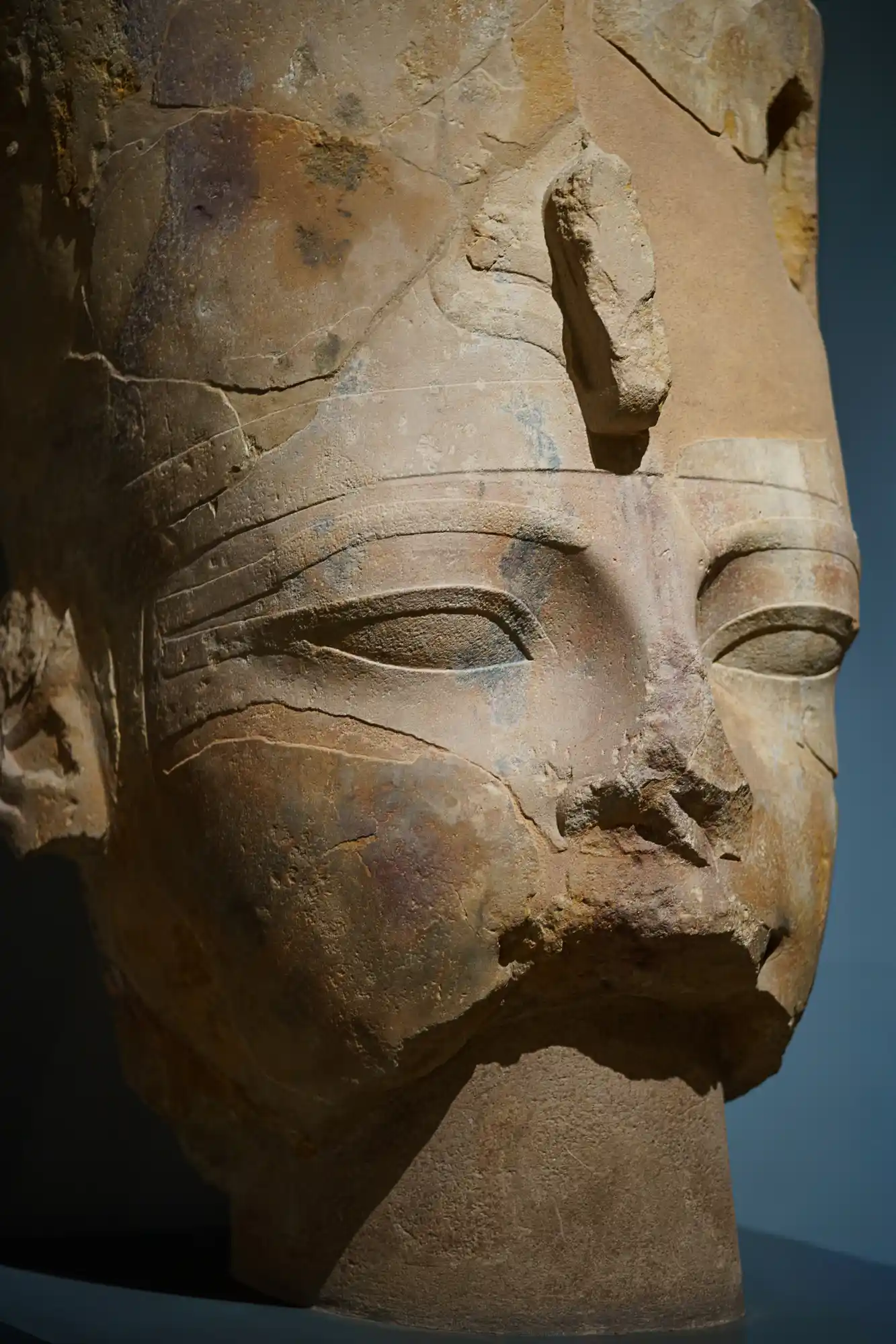 Egyptian antiquities on display in Luxor