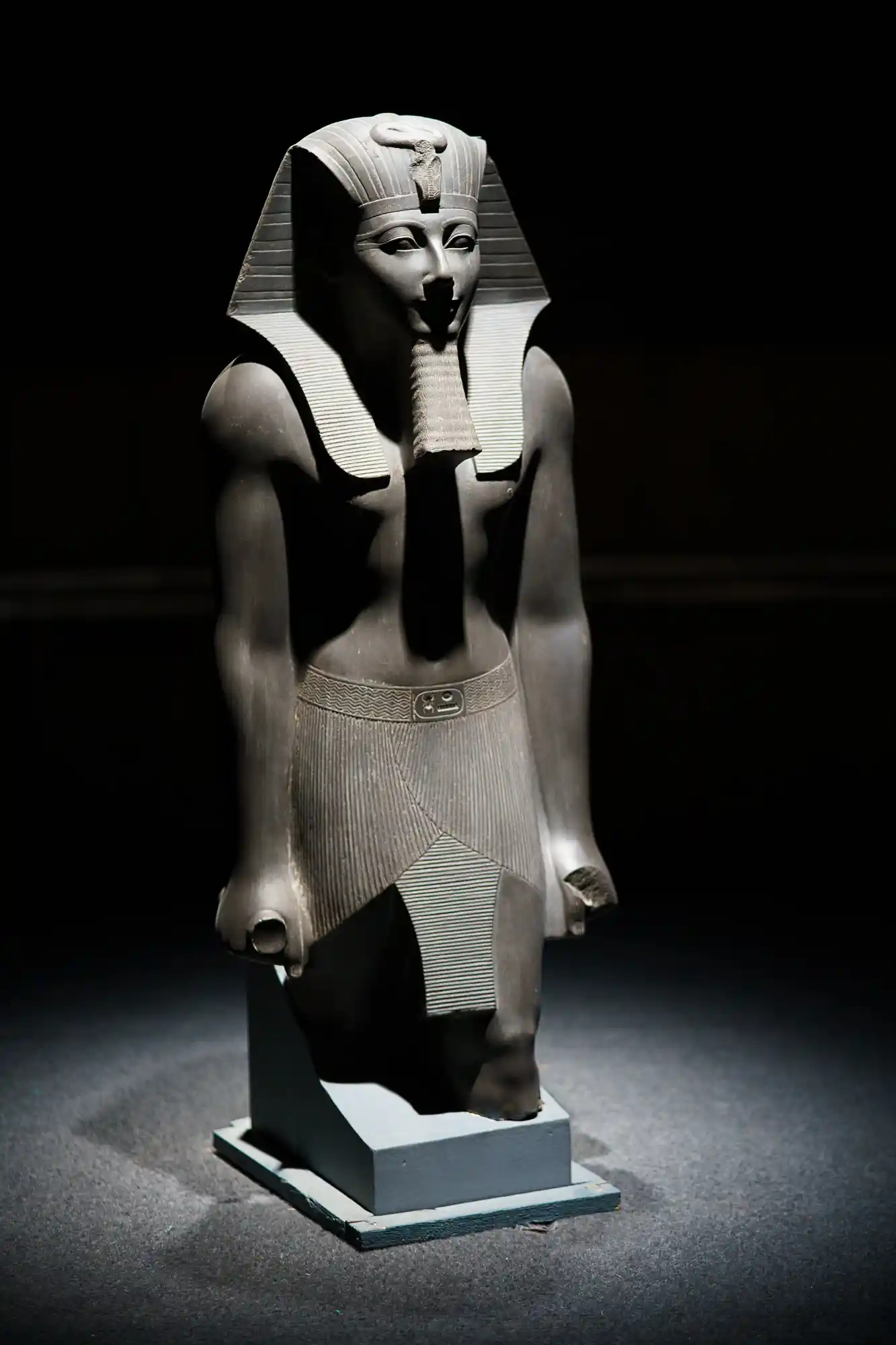 Detail of an artifact at the Luxor Museum