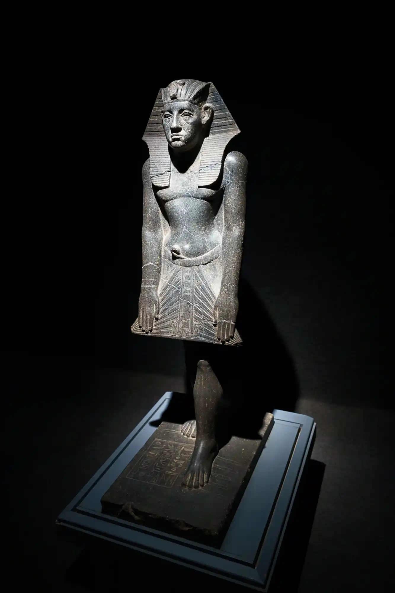 Hieroglyphic carving at the Luxor Museum
