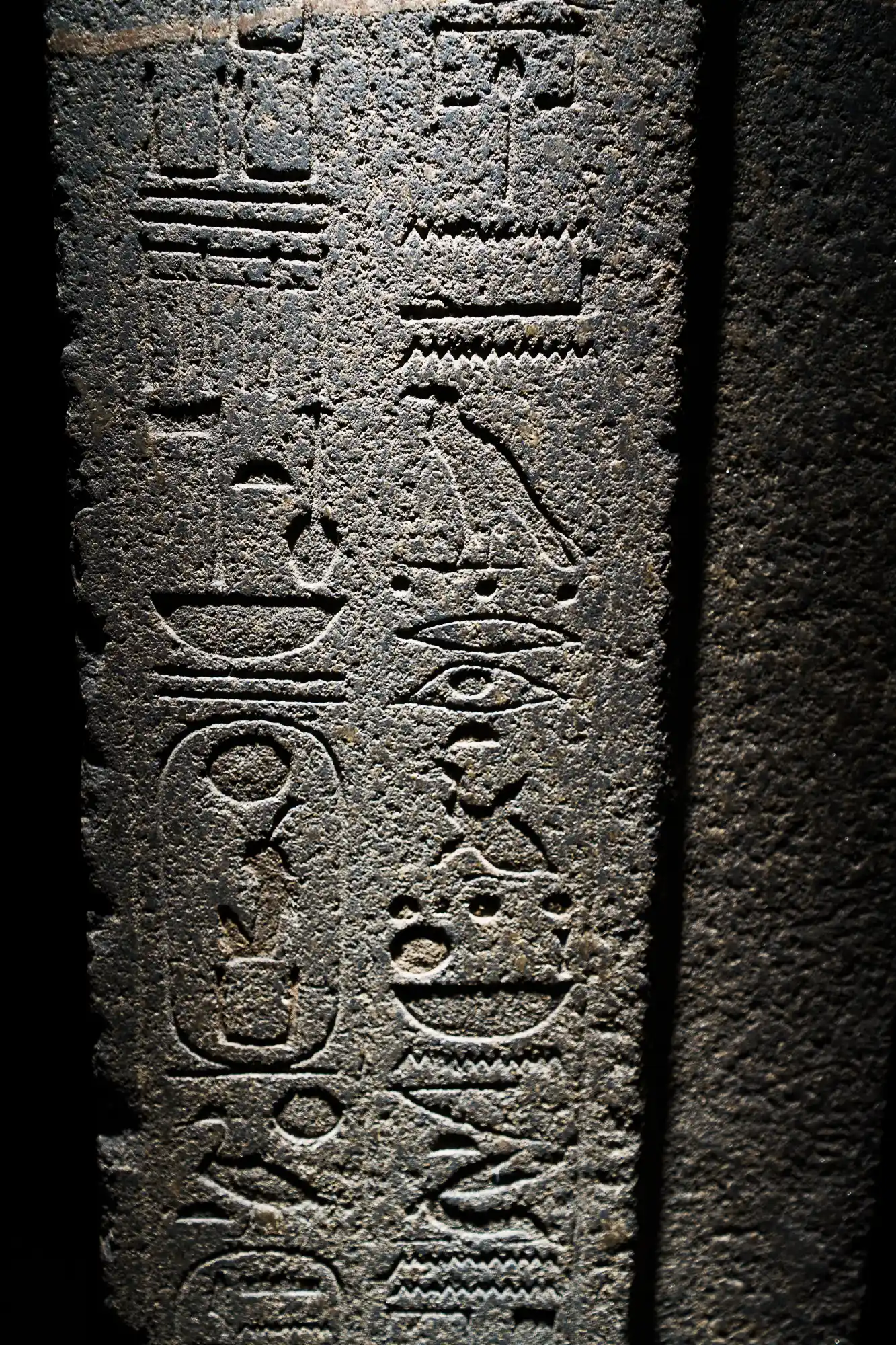 Statue from the underground cache found near Luxor Temple