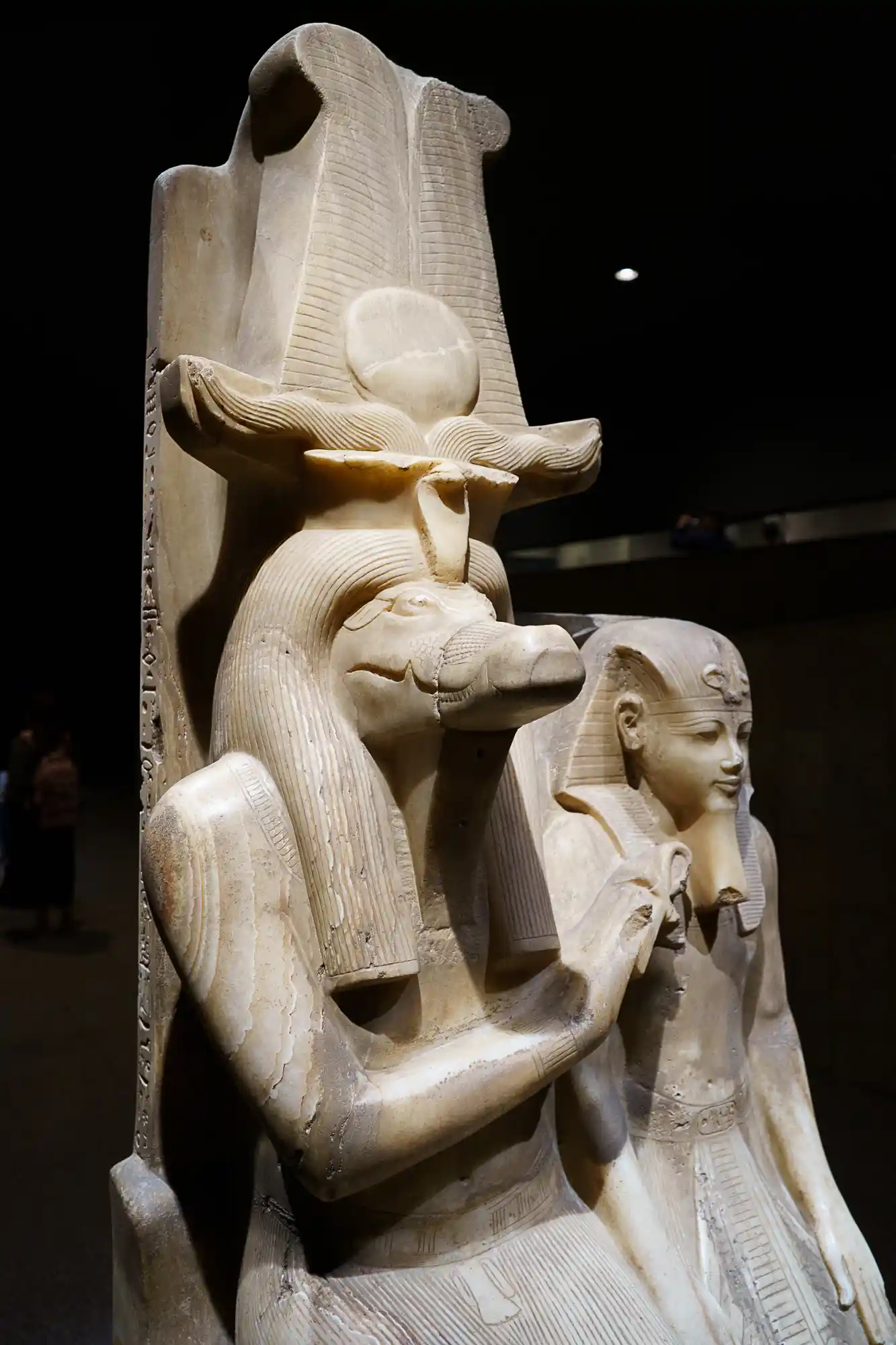 Artifact on display at the Luxor Museum