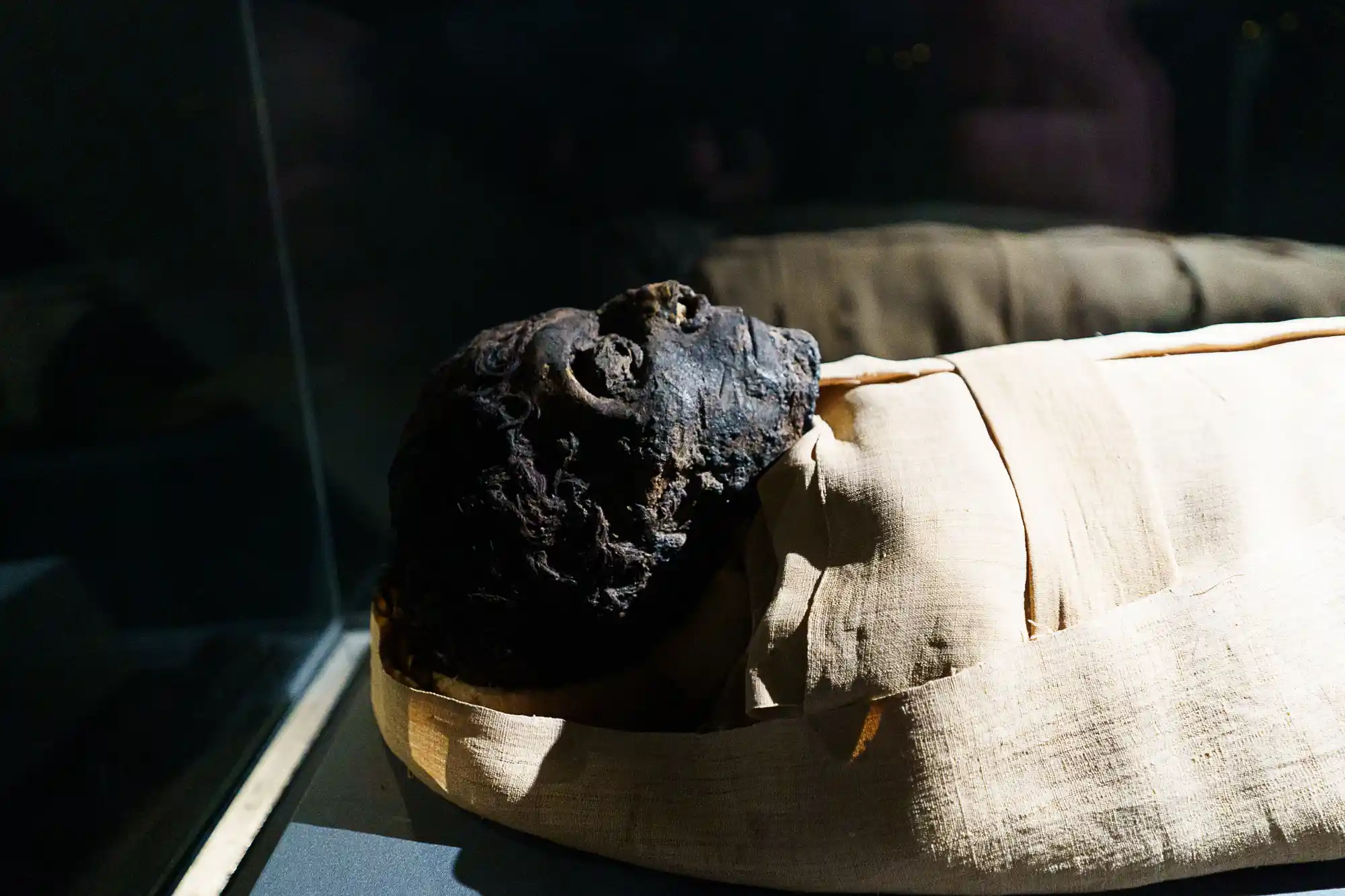 Detail of an artifact at the Luxor Museum