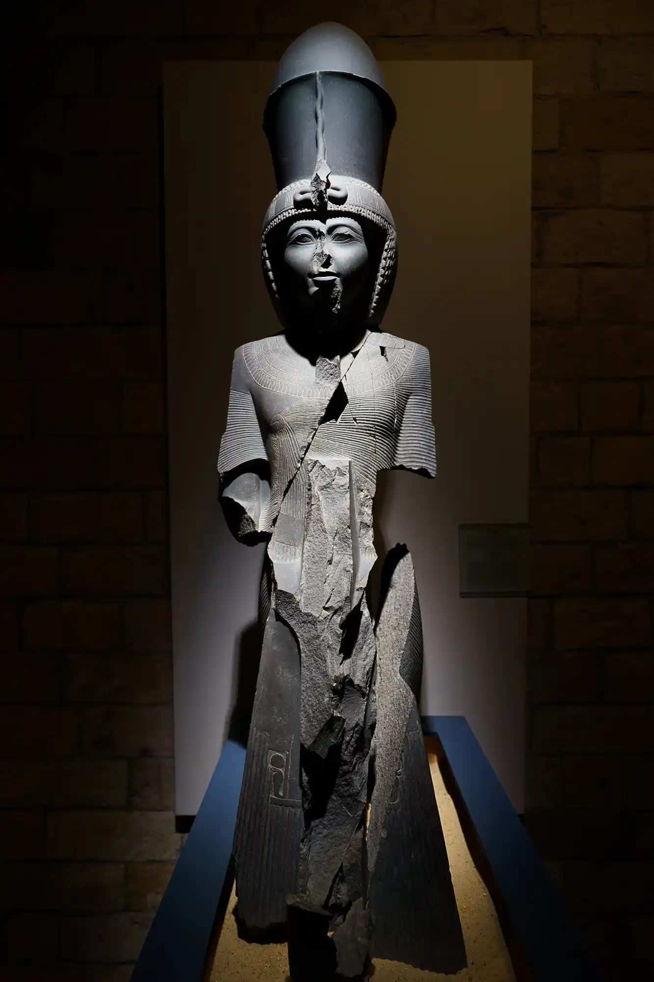 Hieroglyphic carving at the Luxor Museum