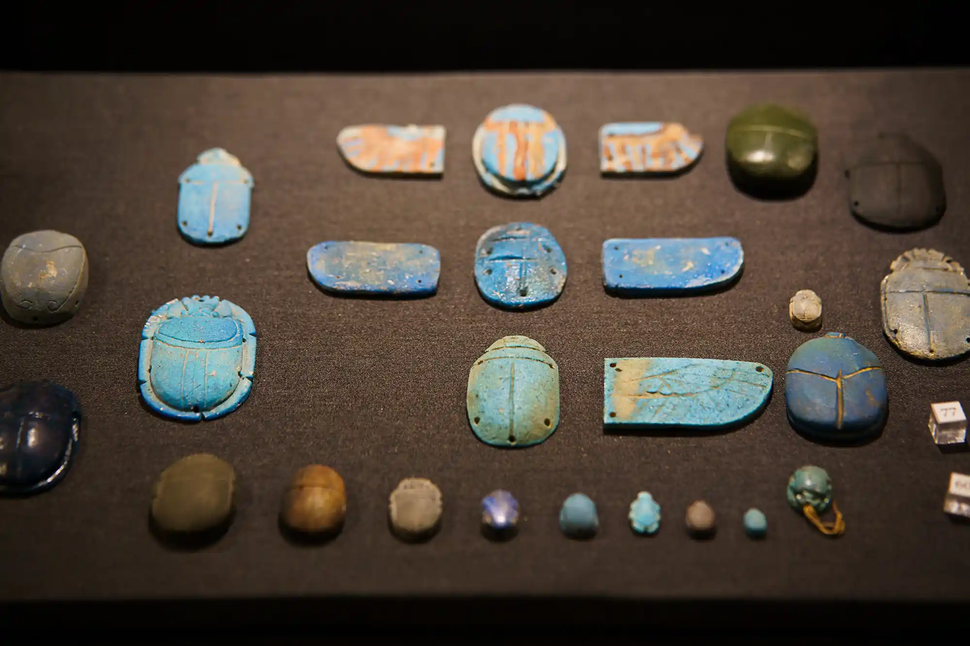 Detail of an artifact at the Luxor Museum