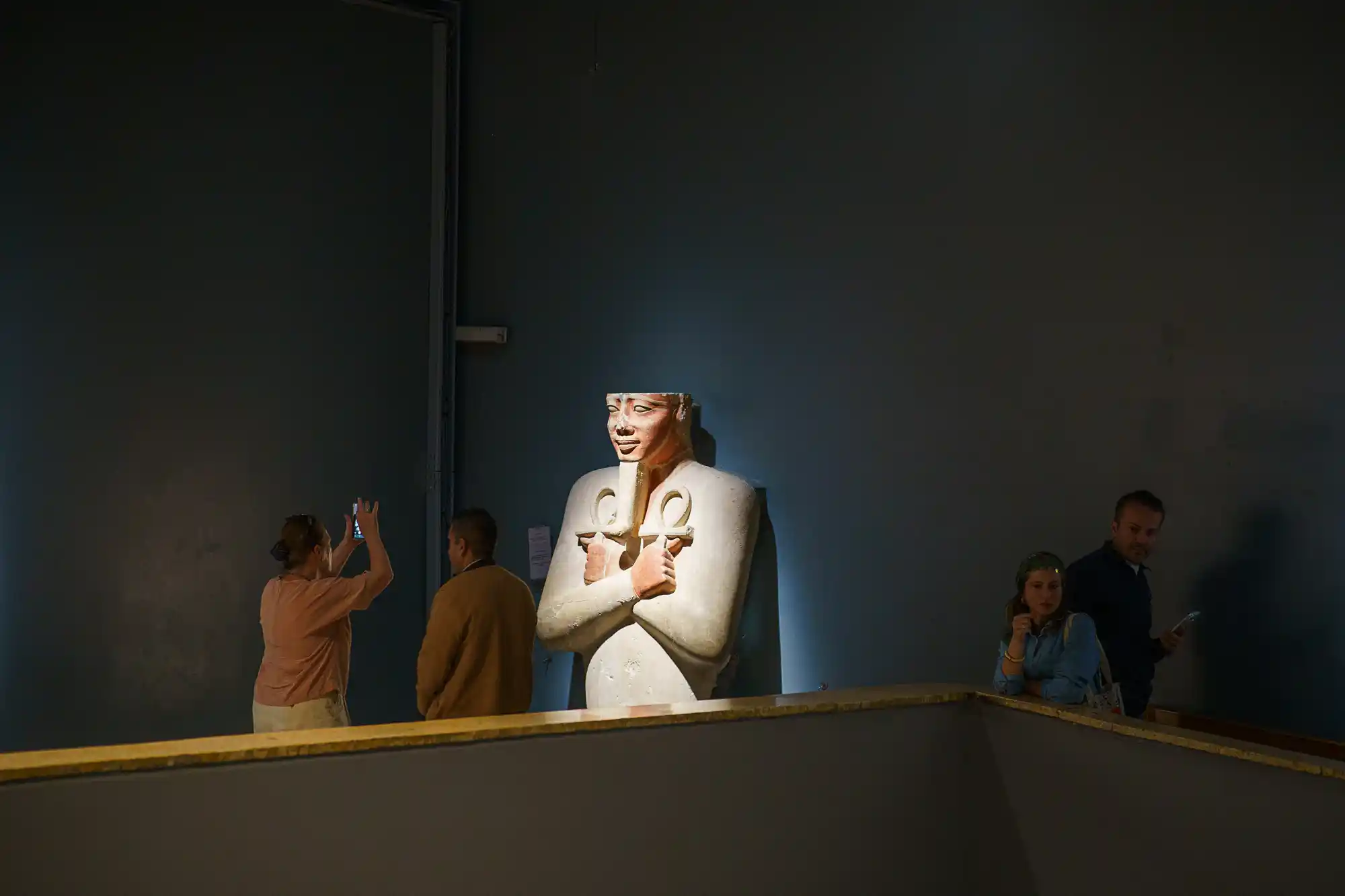 Artifact on display at the Luxor Museum