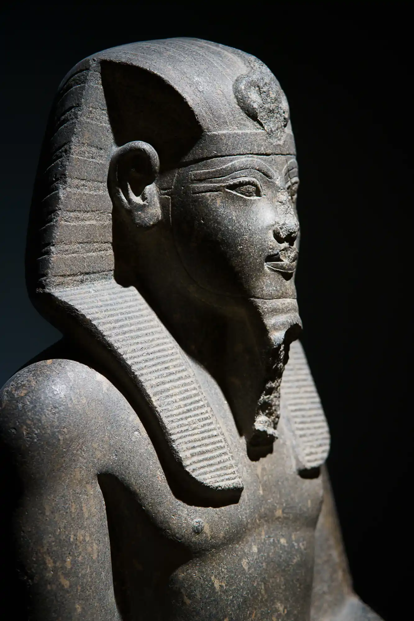 Egyptian antiquities on display in Luxor