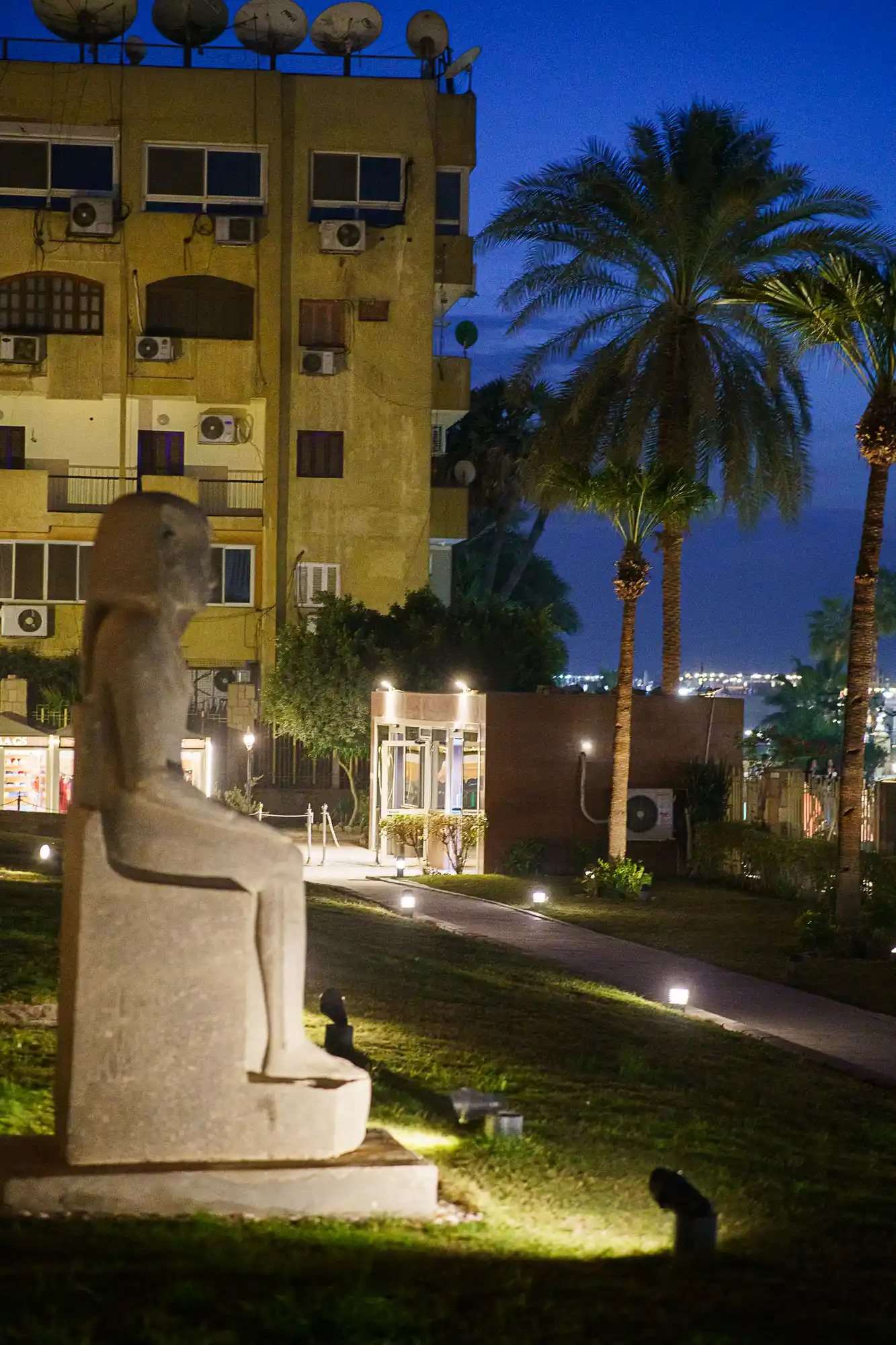 Artifact on display at the Luxor Museum