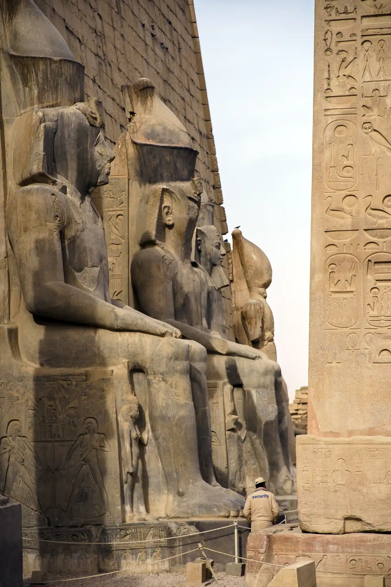 Ancient Statues in Luxor