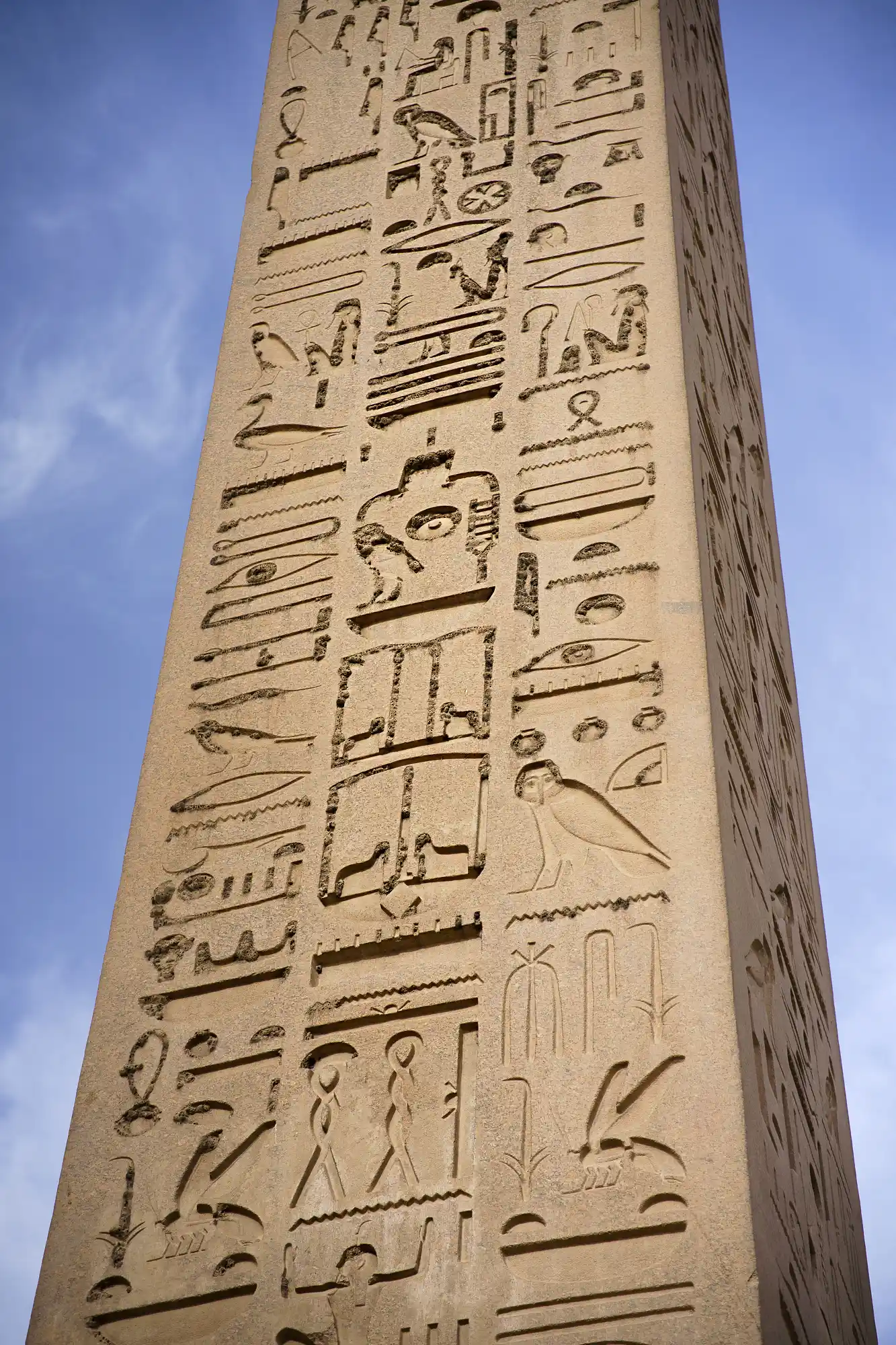 hieroglyphs of the obelisk