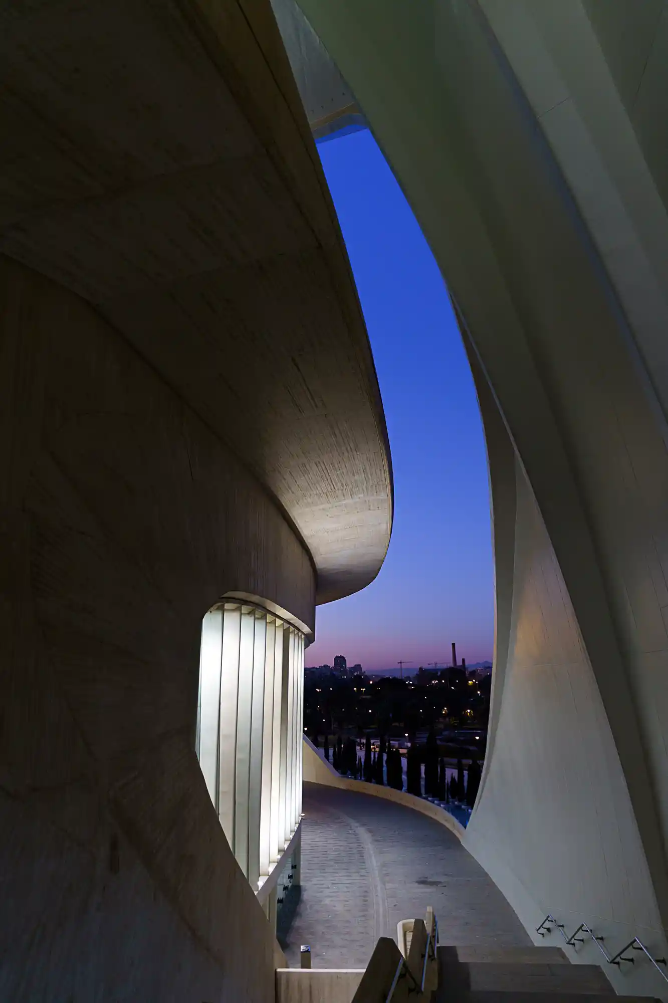 Calatrava's futuristic design in Valencia