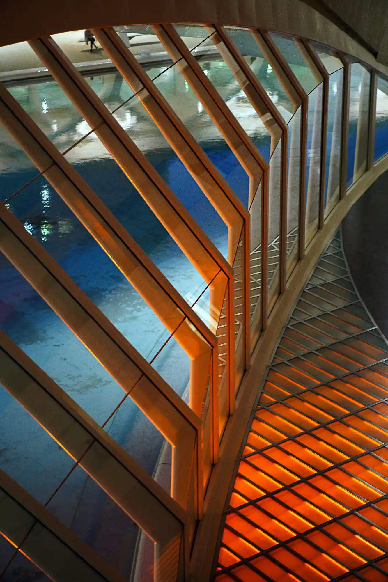 Inside L'Auditori at the Opera House