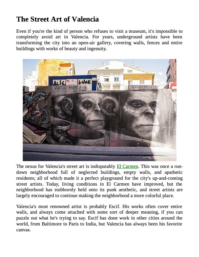 Sample page 4 from Valencia For 91 Days For 91 Days