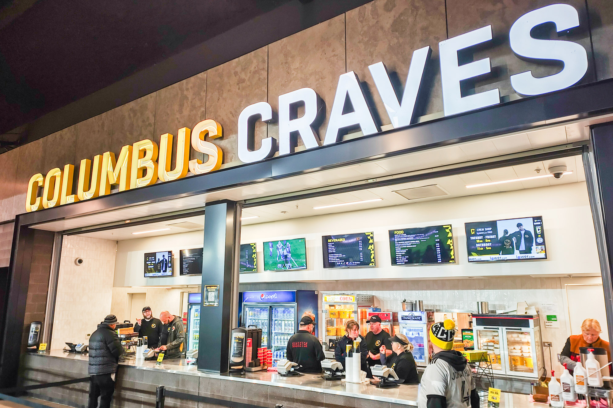 Columbus Craves food stand