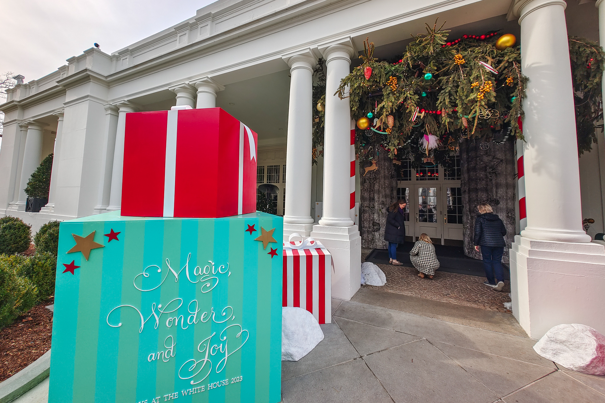 Christmas gift boxes in Washington DC