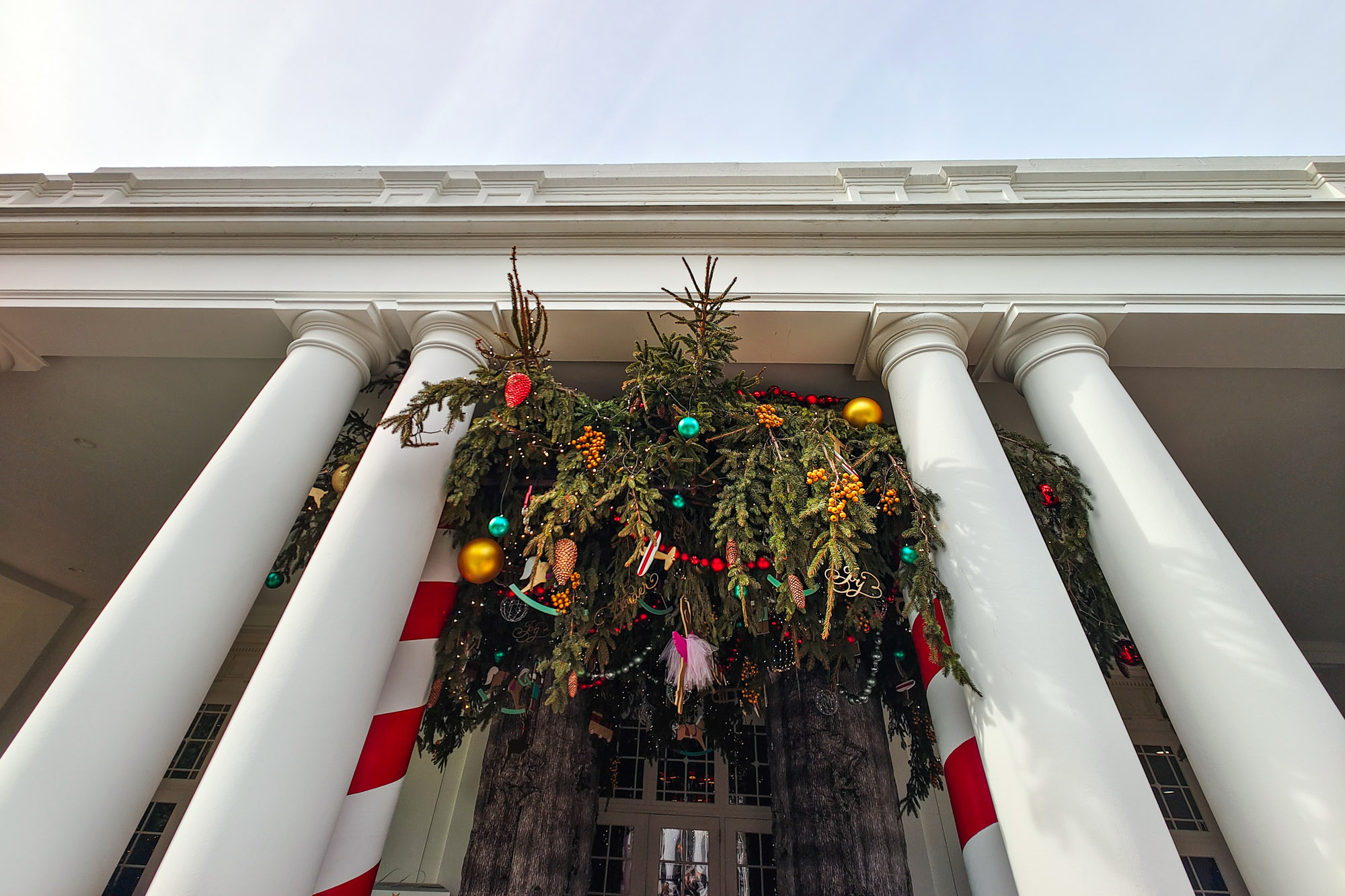 Outside Christmas Tree at the White House
