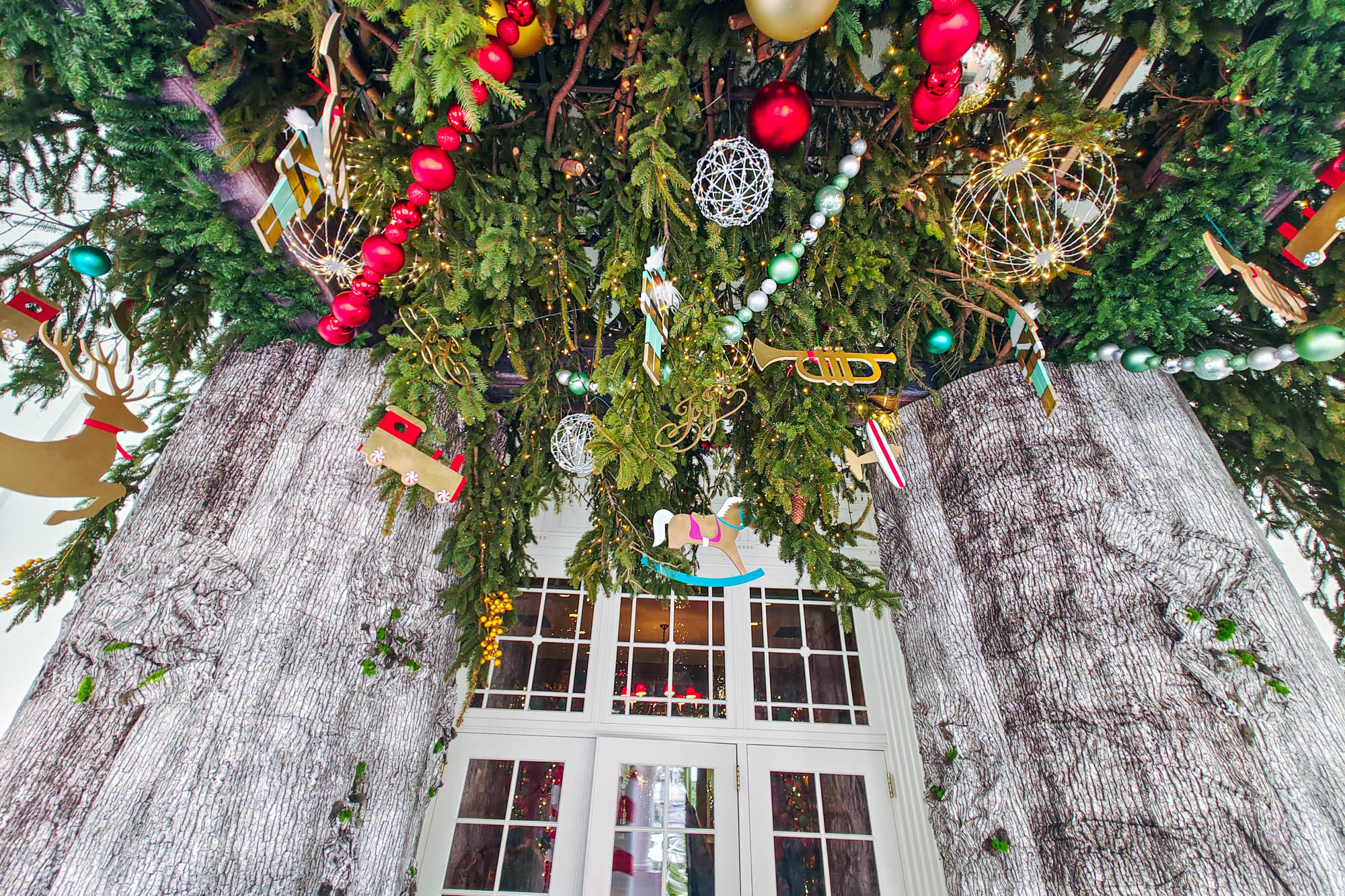 Under the Christmas Tree at the White House