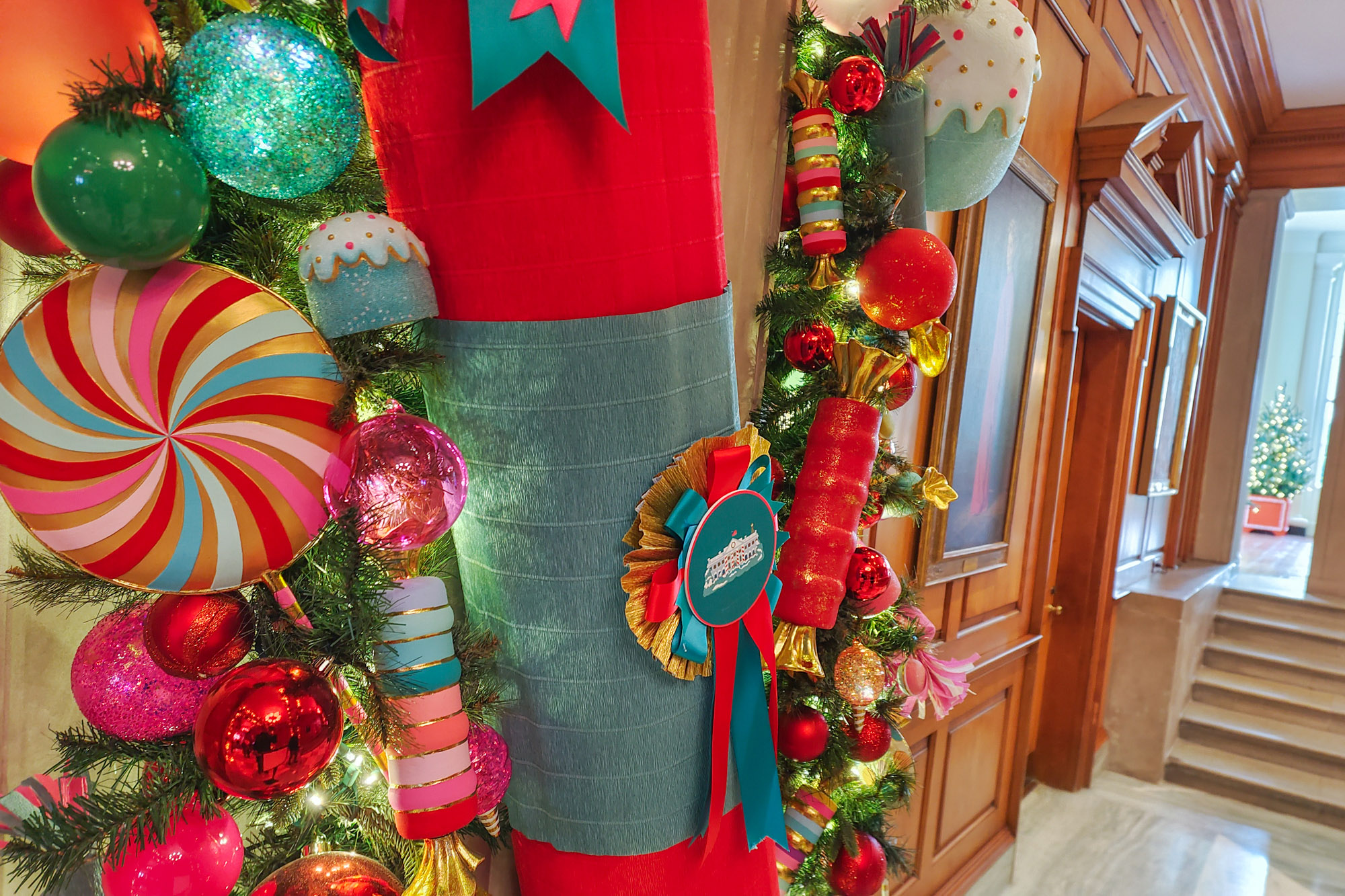 Candy Christmas Decoration at the White House