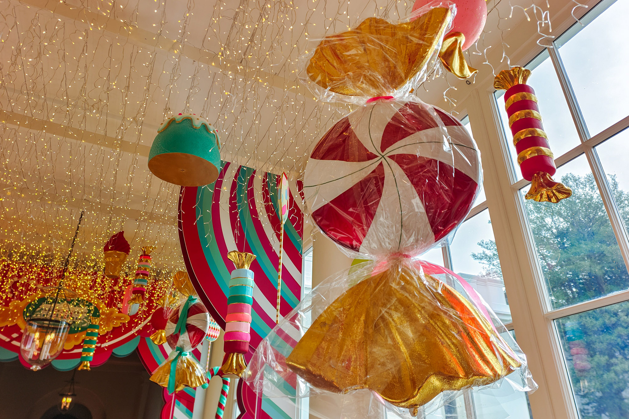 Giant Candy at the White House