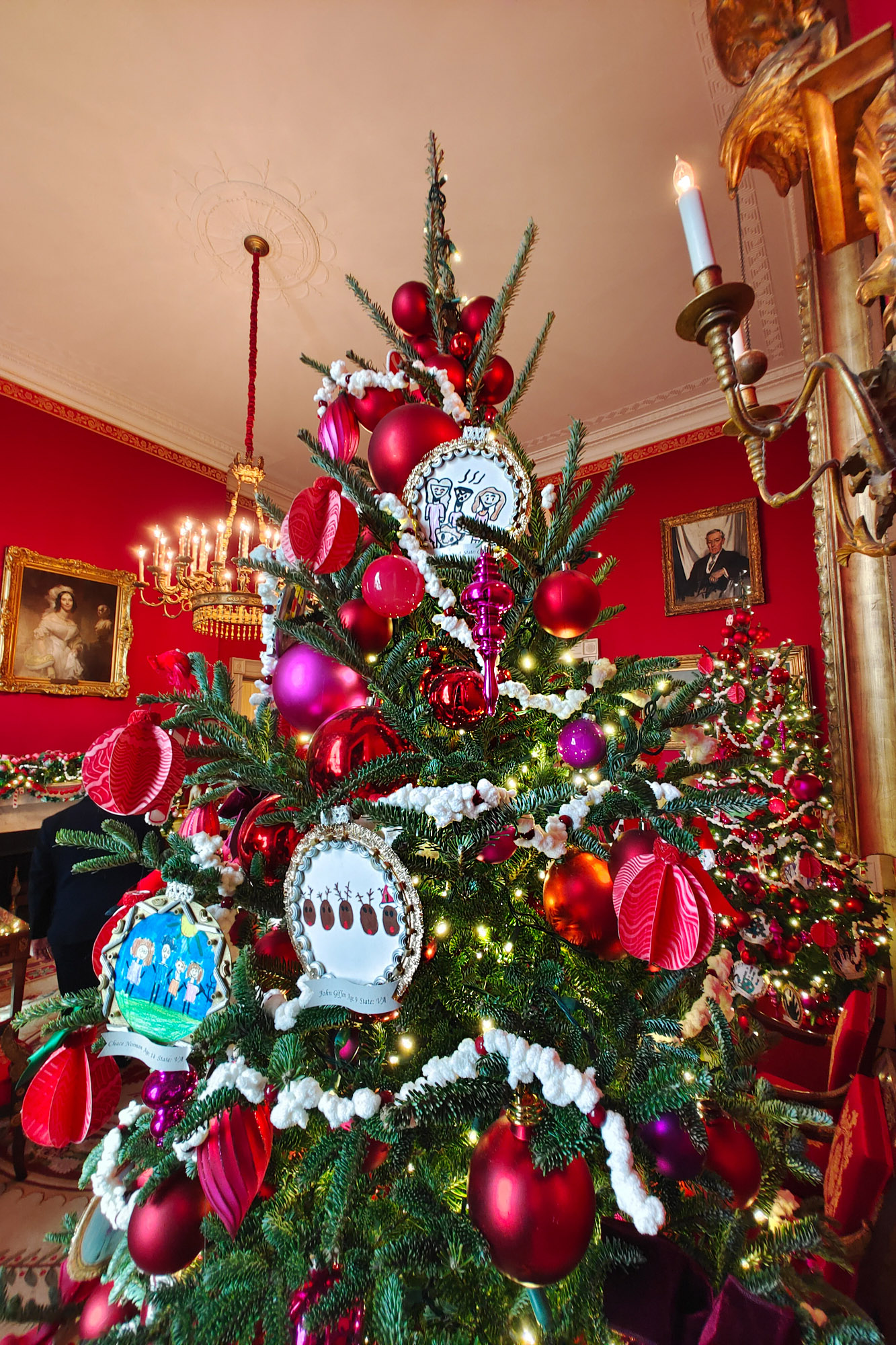 Christmas tour at the White House