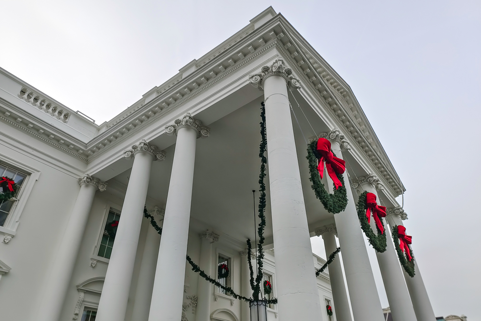 Christmas Ribbons at the White House