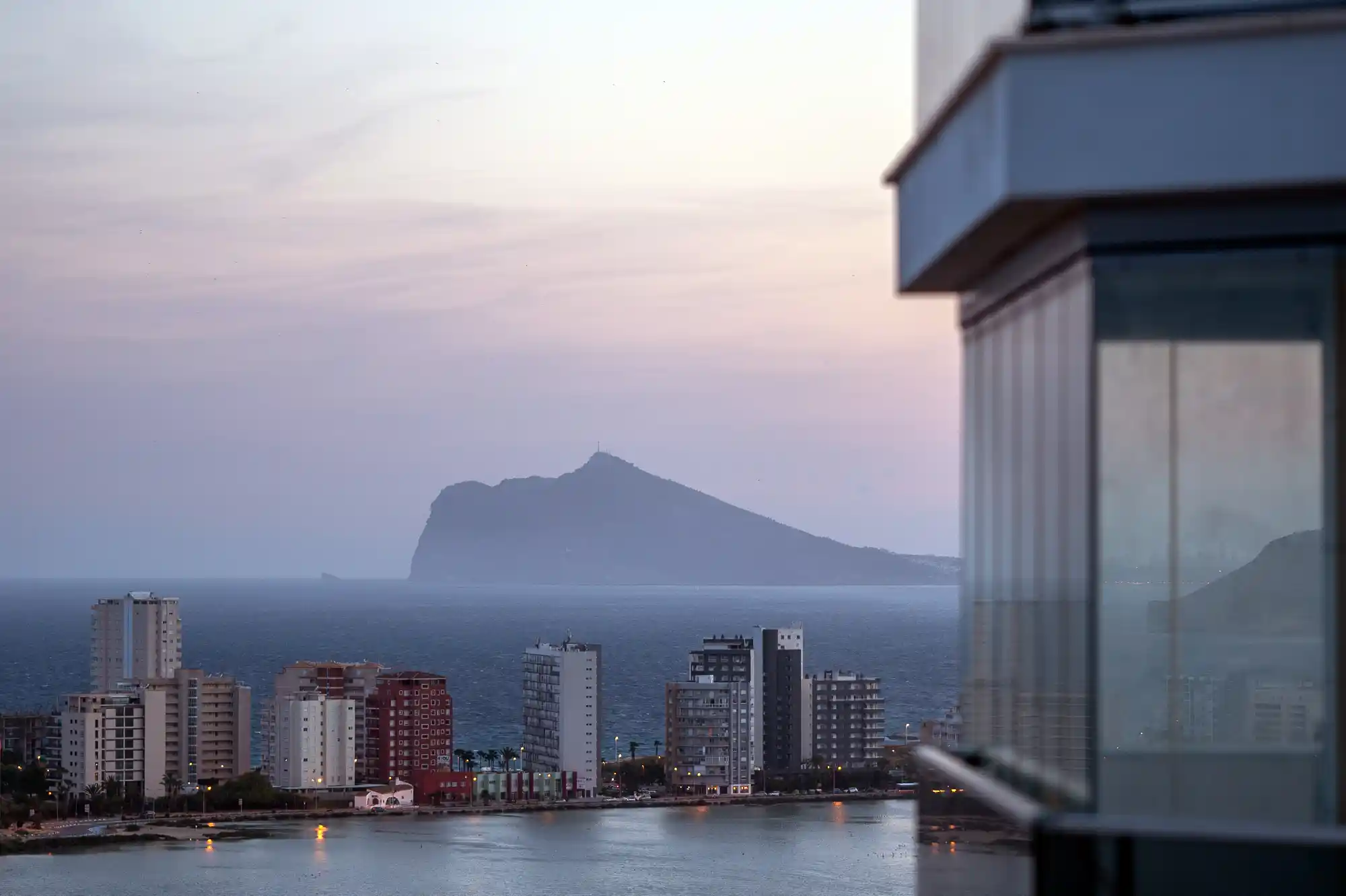 Unique views over Calpe