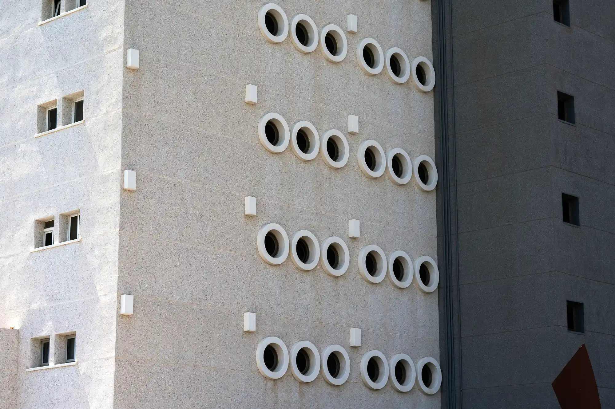 Round window modern architecture