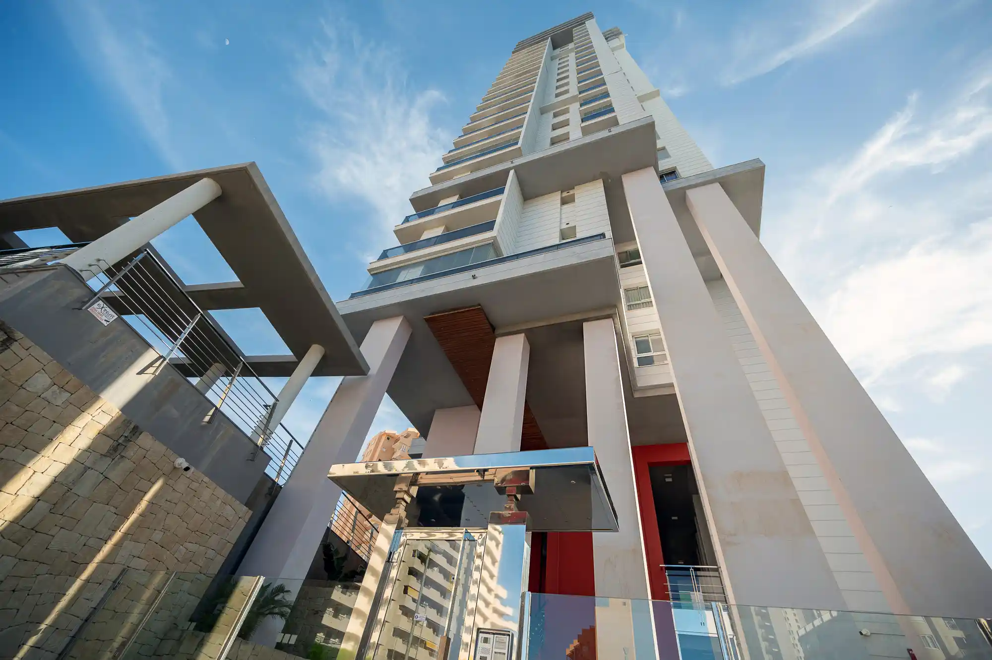 Modern building in Calpe