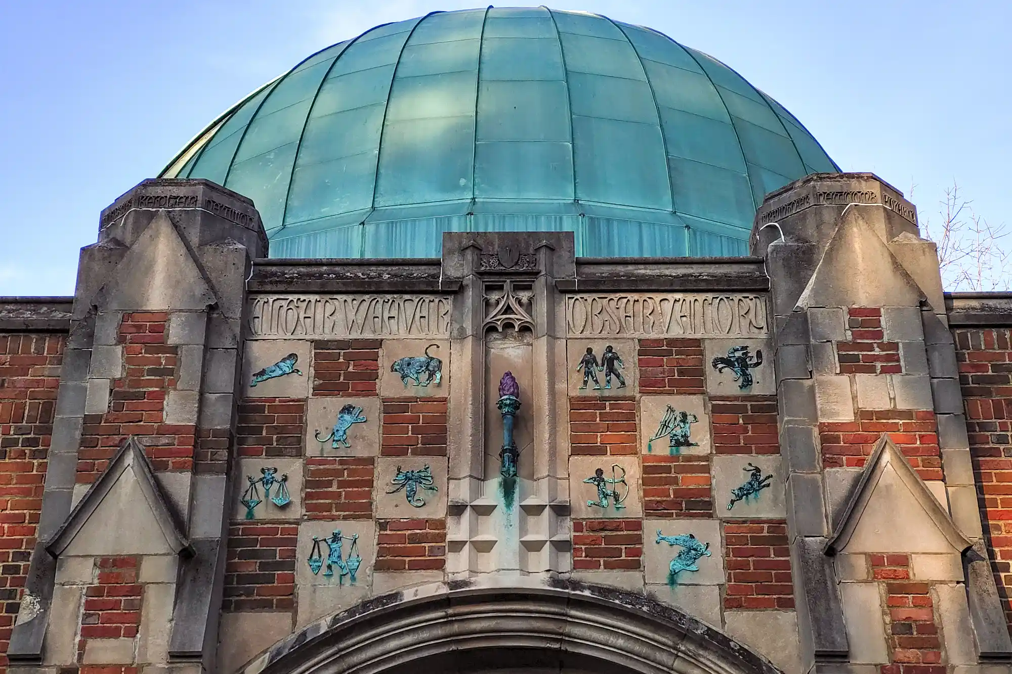 Copper dome at the Wittenberg University