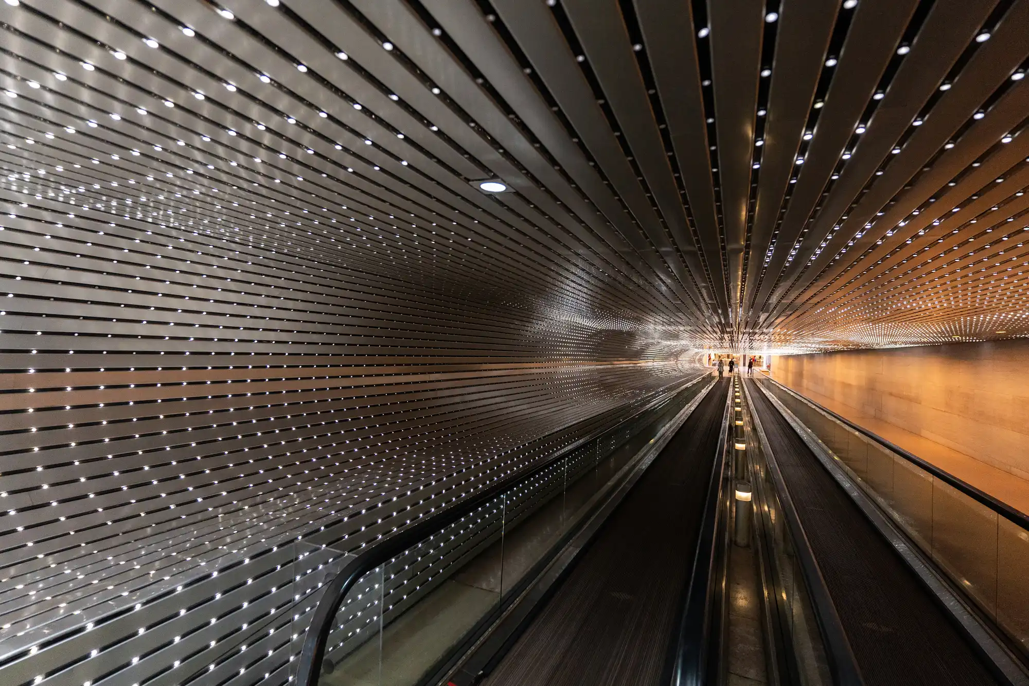 National Art Gallery Tunnel Art installation