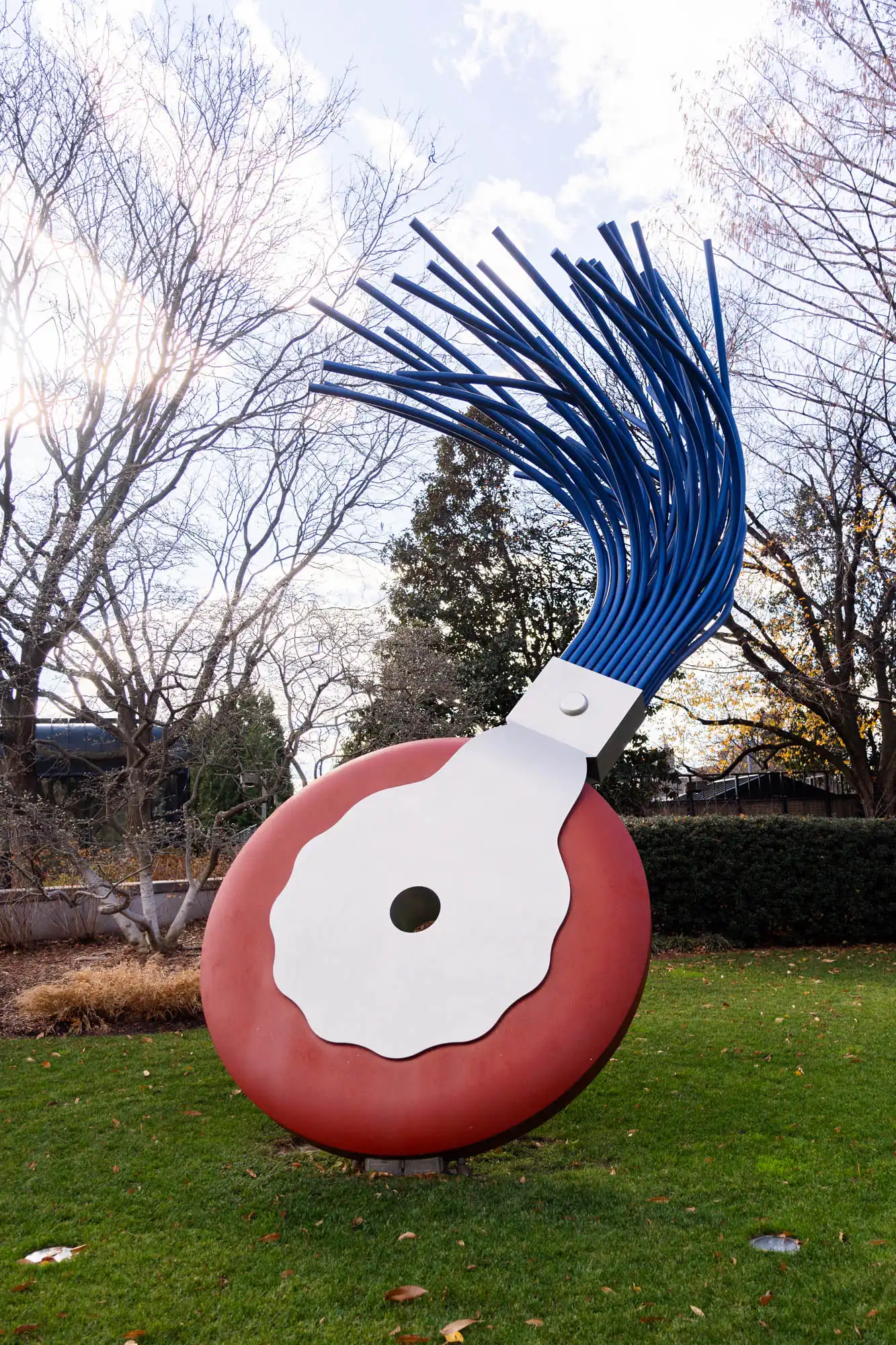 Typewriter Eraser by Claes Oldenburg and Coosje van Bruggen