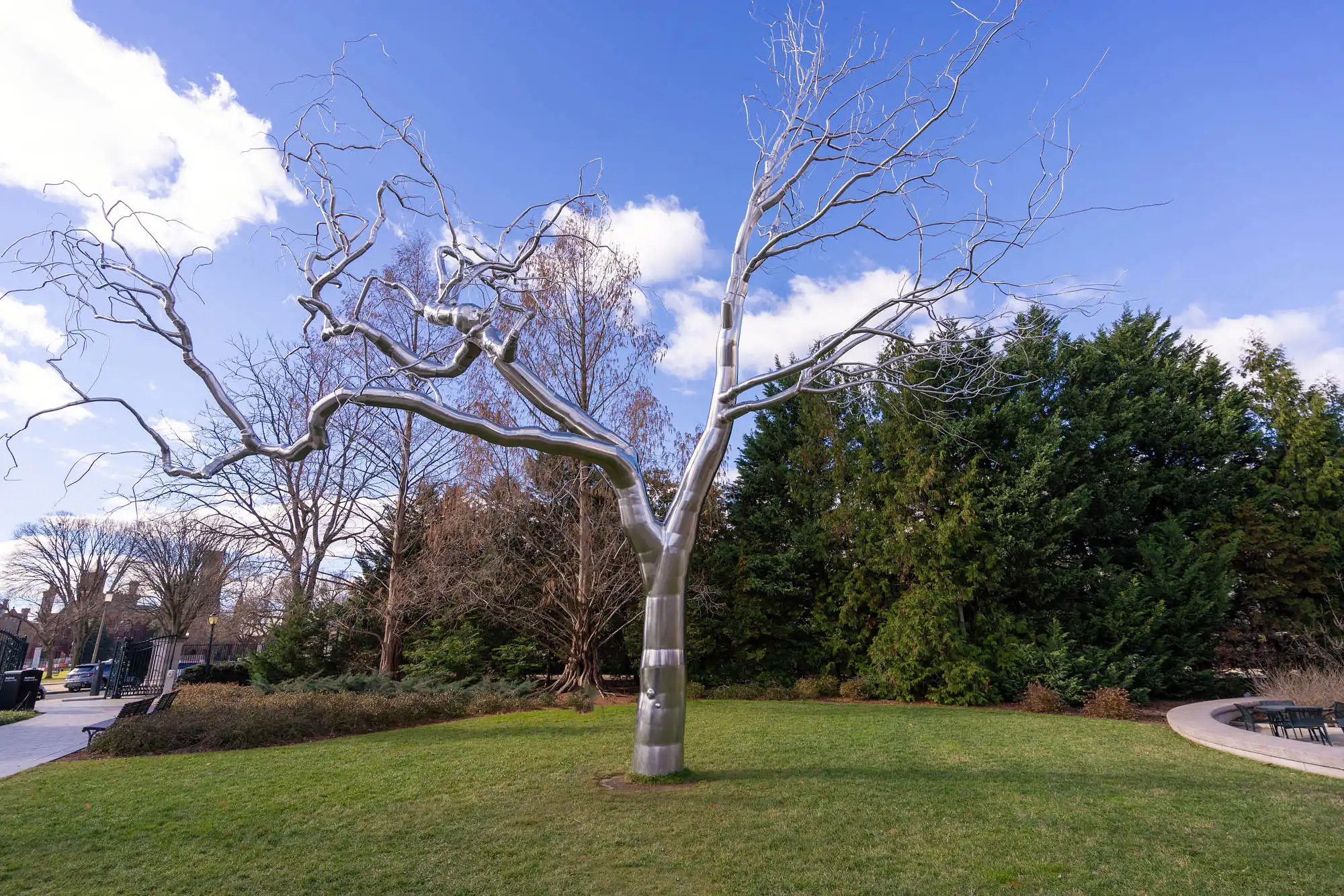 The graft tree by Roxy Paine