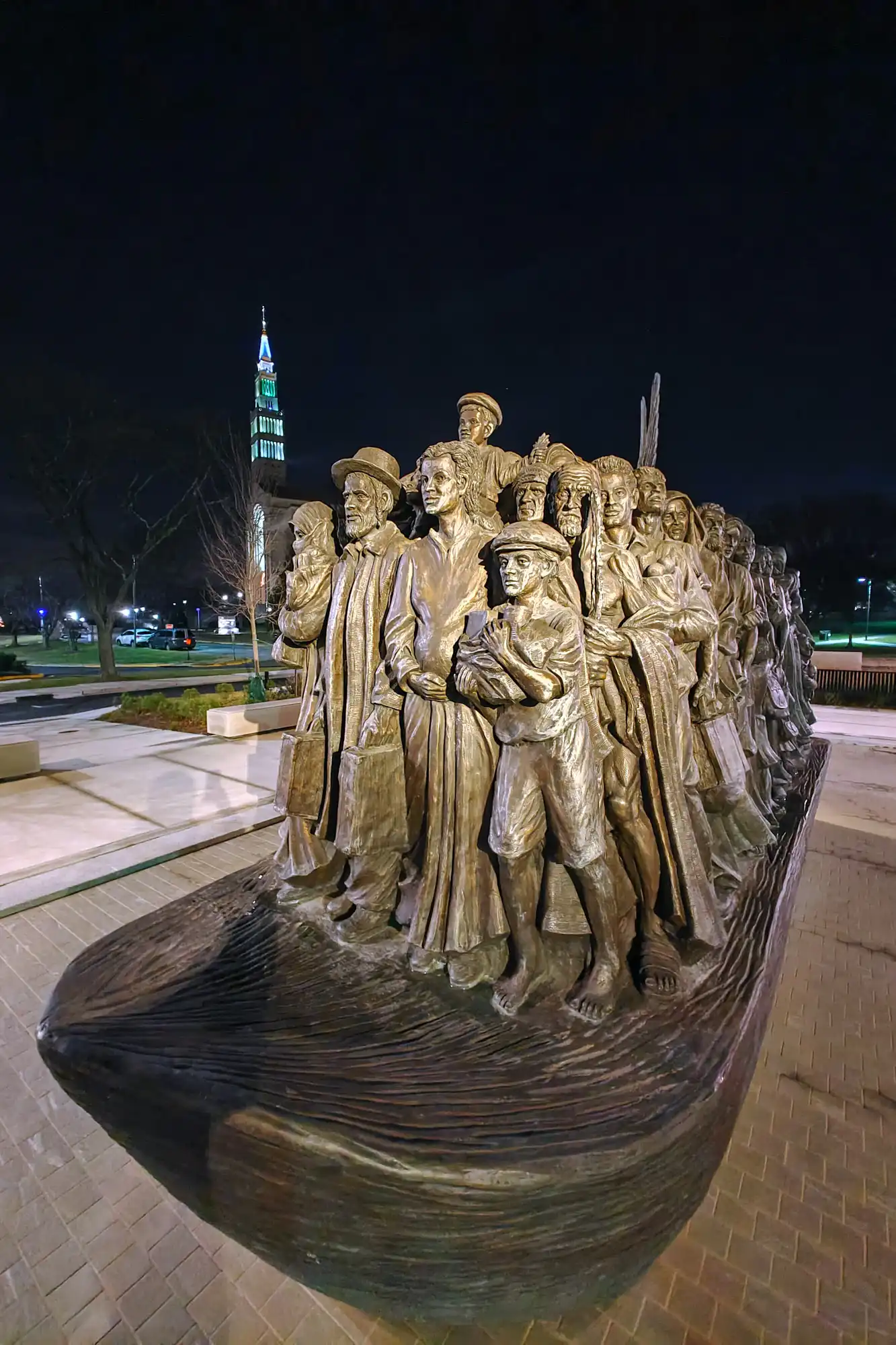 Brookland immigration statue in Washington DC