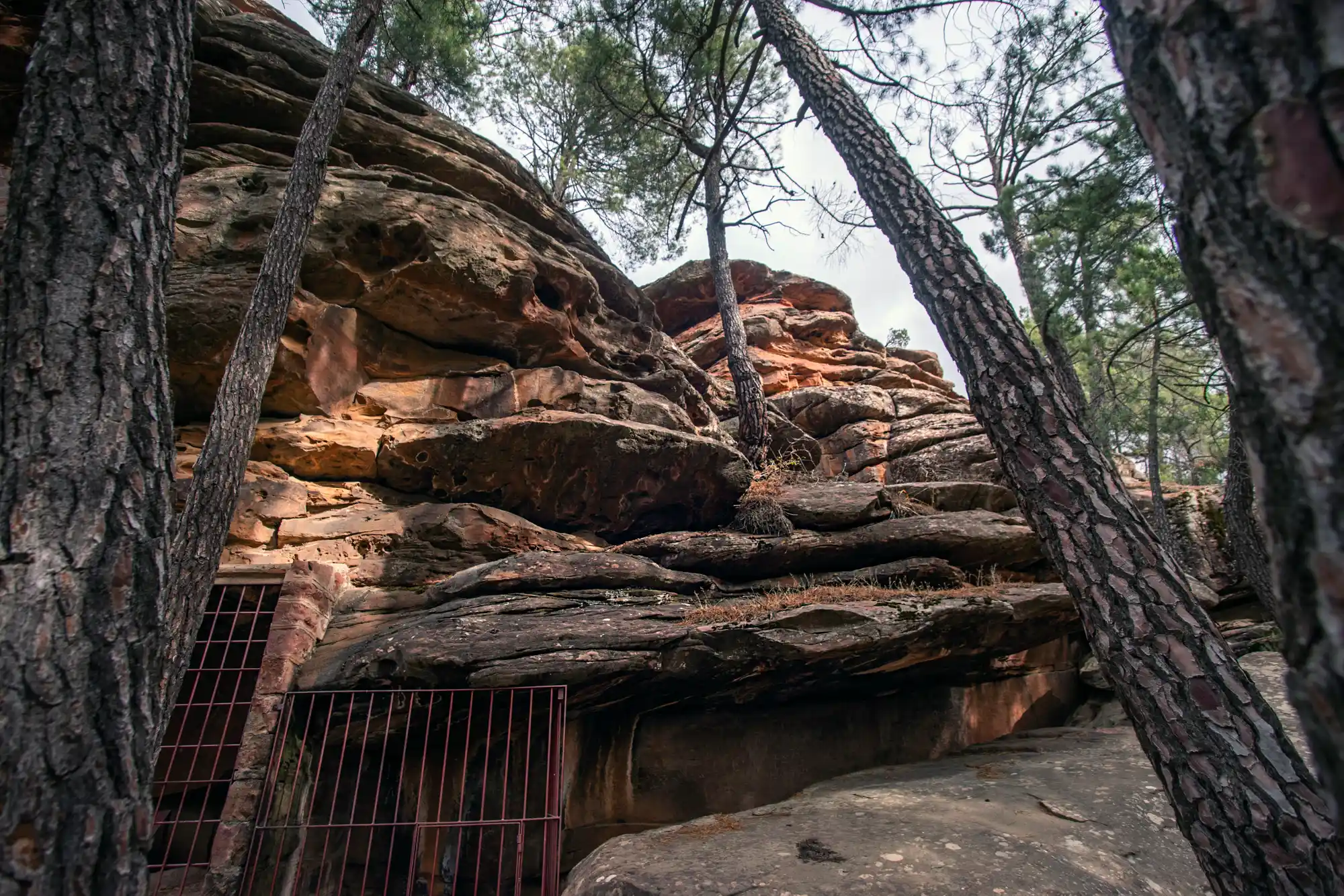Red sandstone in Spain
