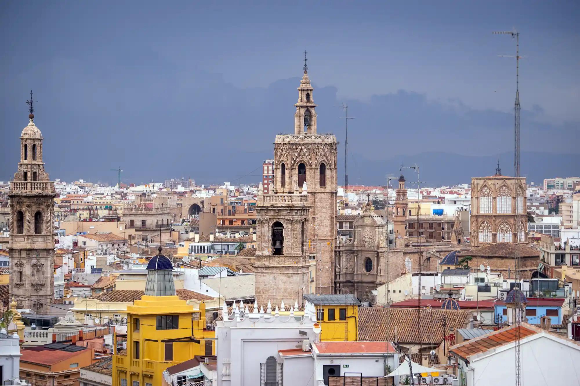 Panoramic views of Valencia