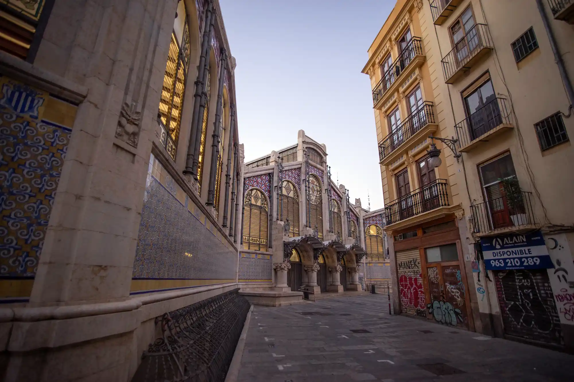 Mercado Central Entrance
